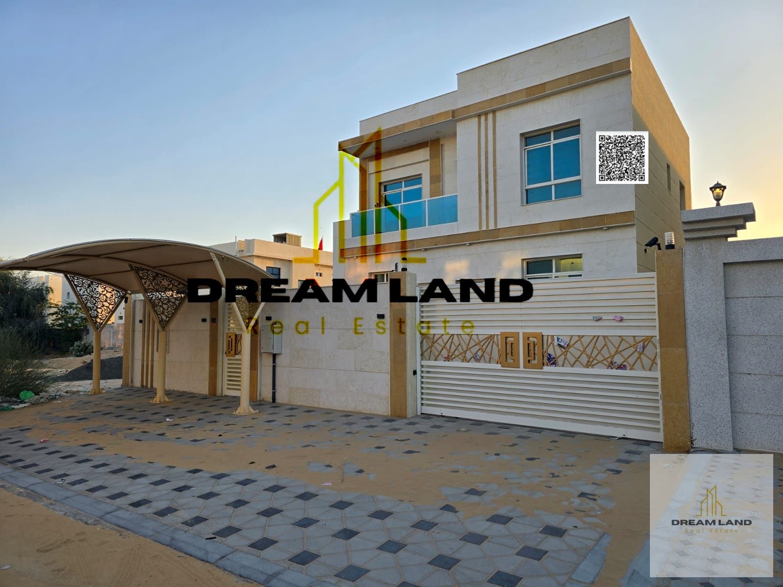 Including water, elc and AC, Amazing villa, consists of 3 master bedrooms with built in wardrobes and rooftop, now for sale in upscale area,