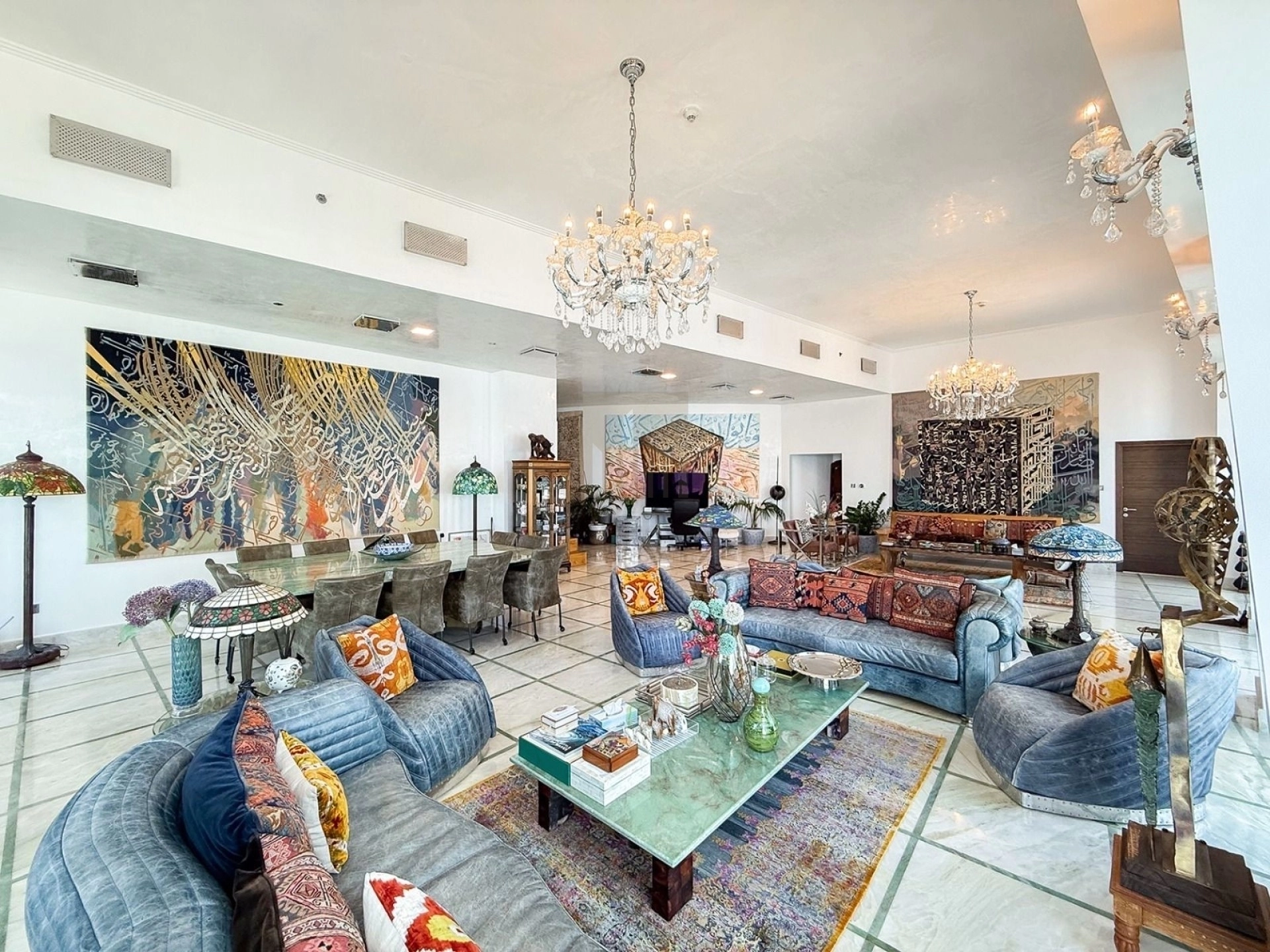 Vacant| Penthouse| Double Height Ceiling |Private Pool | 4BR| Maid Room| Laundry Room| Separate Driver Room