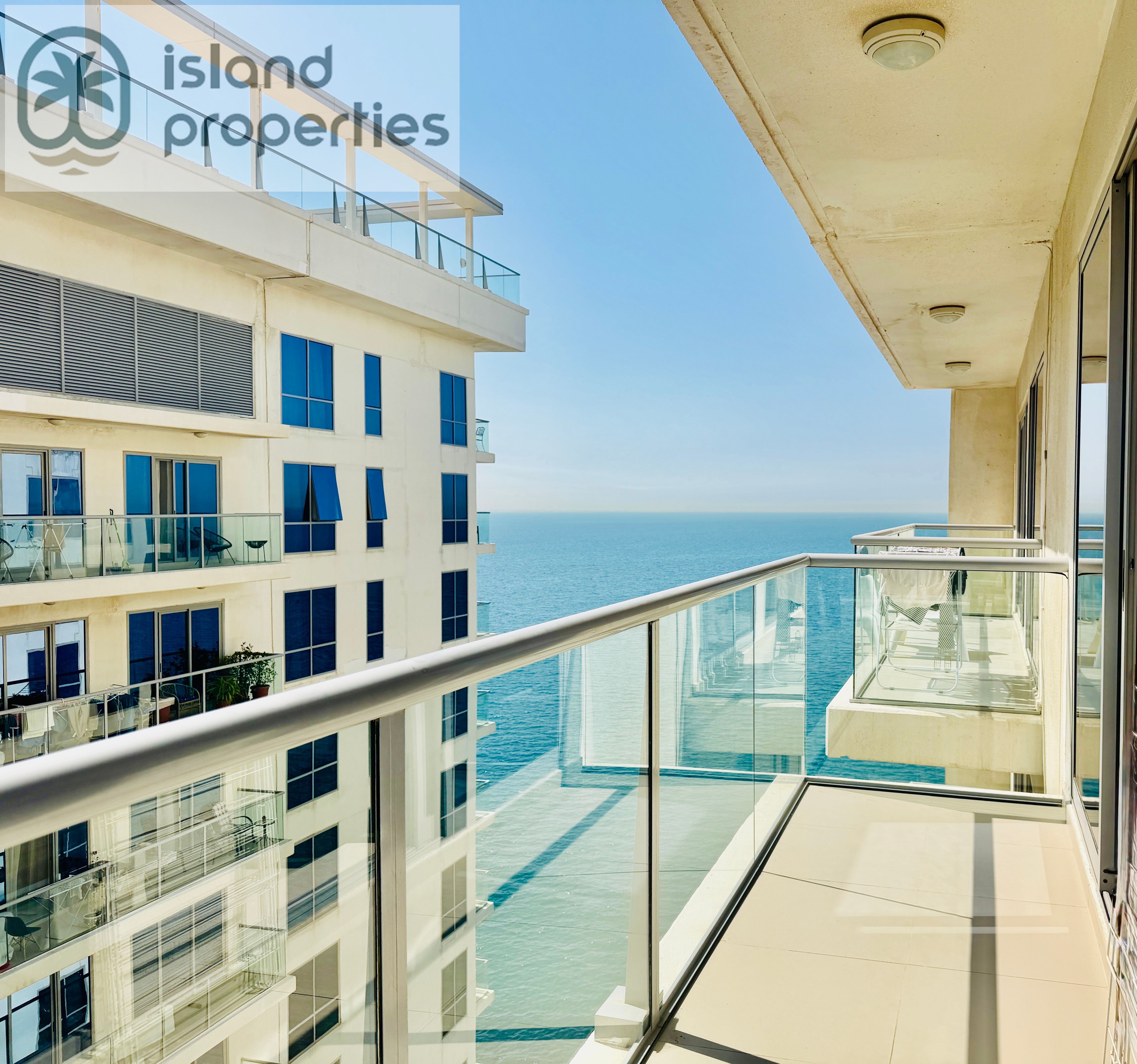 Upgraded 1BR | Sea View | Fully Furnished | Pacific Marjan |