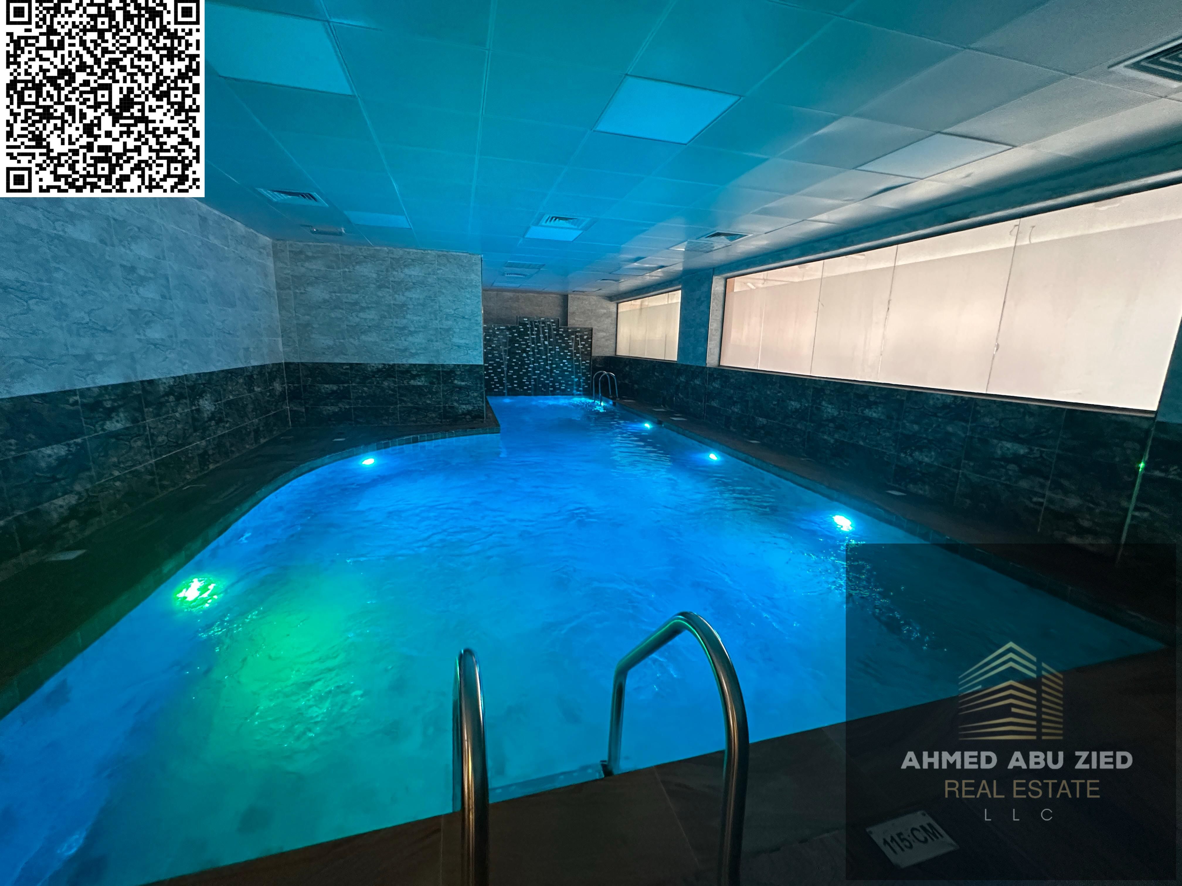 Beautiful and spacious one-bedroom apartment for annual rent with excellent layout - master bedroom - 2 bathrooms - spacious living room - balcony - l