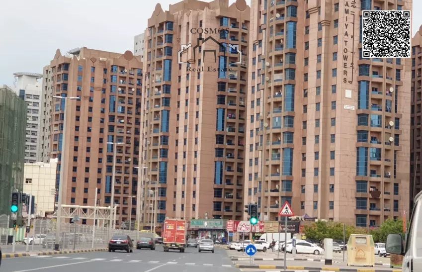 1 BHK NUAIMIYA TOWER FOR RENT 26000/- IN 4 CHEQUES