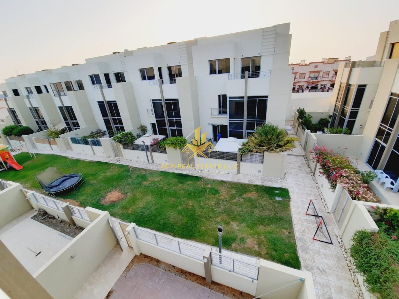AMAZING SEMI-PRIVATE 4BR VILLA-SHARED POOL-SHARED GYM-BALCONIES-KIDS PLAY AREA-BACKYARD SPACE-2 COVERED PARKINGS- MAIDS ROOM-LAUNDRY-PRIME LOCATION