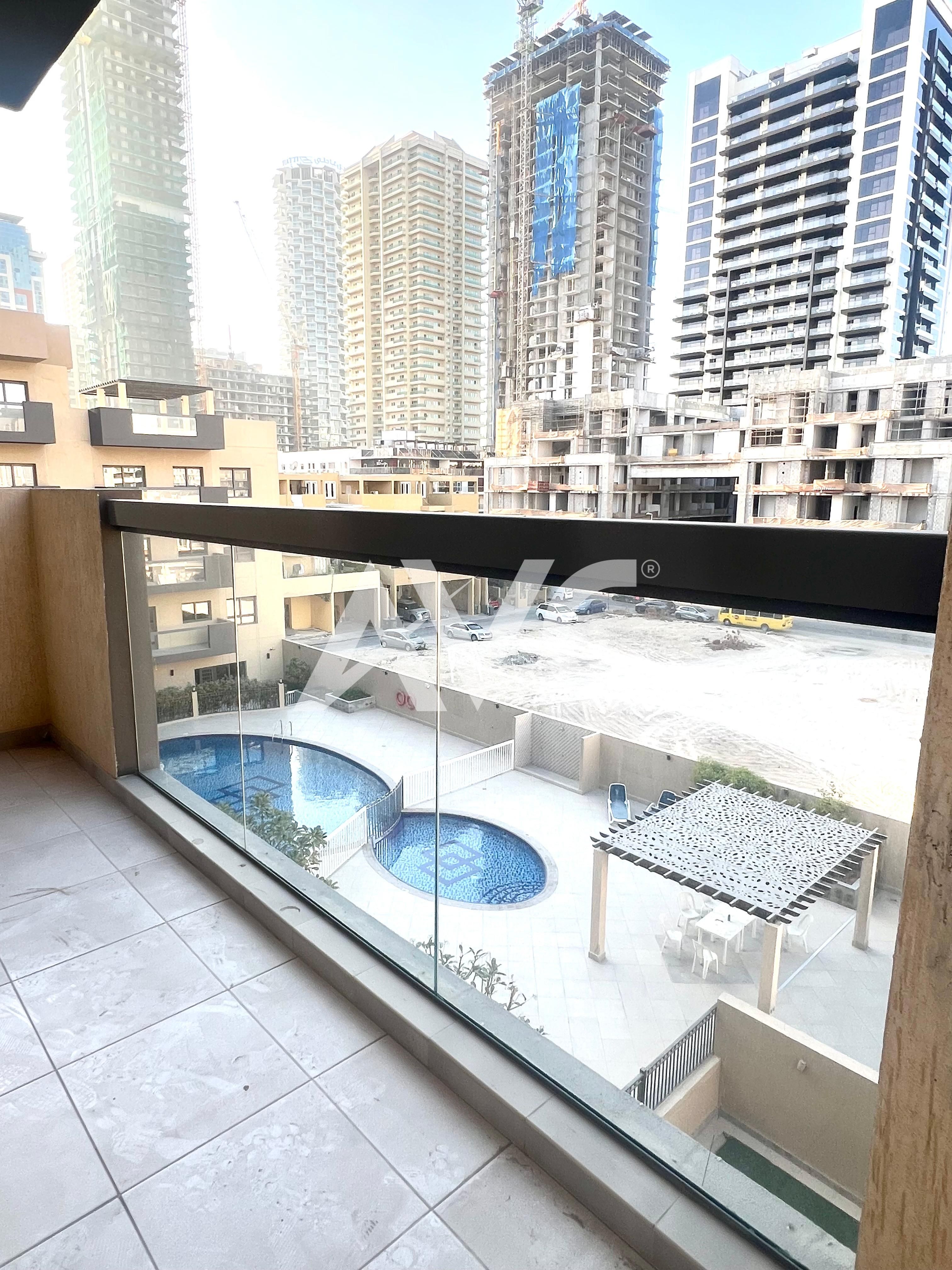 Modern 2-BR Apartment | Balcony Views | Peaceful JVC Community