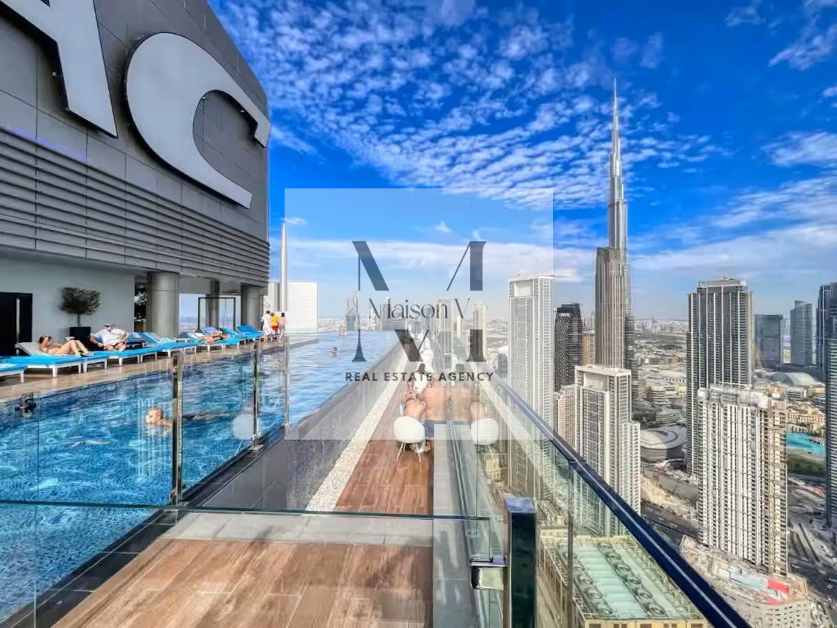 Stylish Fully Furnished 1 BR | Sea View | High floor