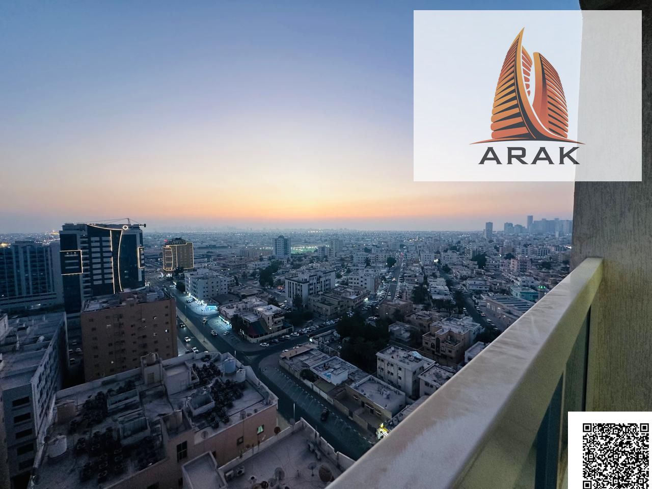 Fully furnished two bedroom apartment for monthly rent in Ajman located next to Al Ain Markets and