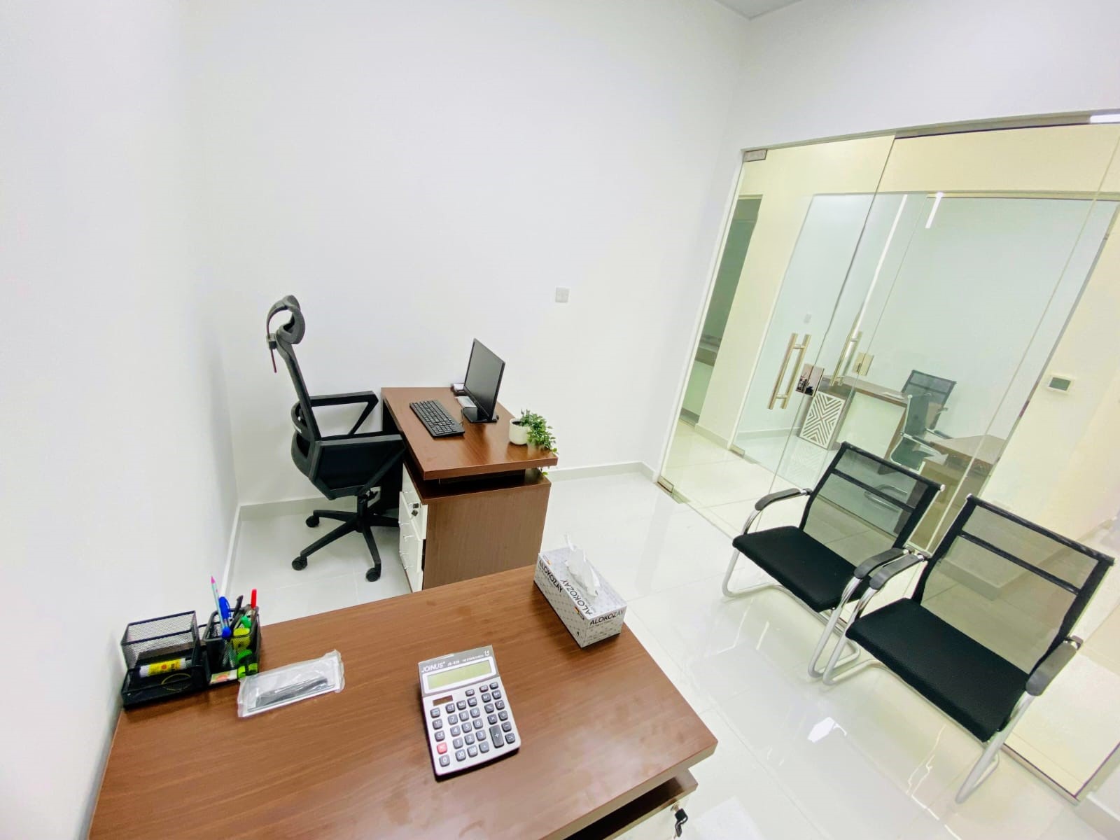 Your Perfect Workspace| Fully furnished office with natural light