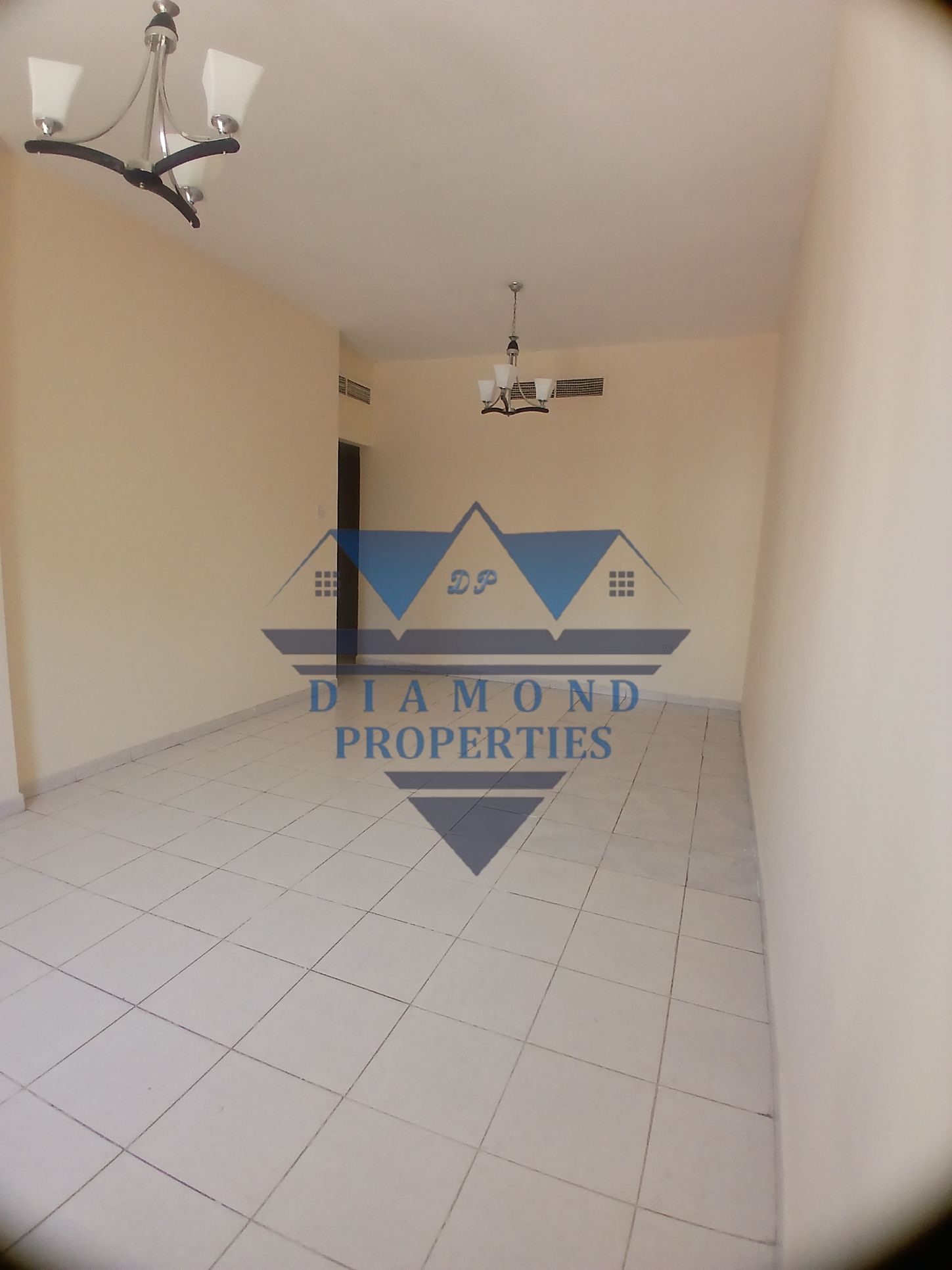 Very spacious flat with central Ac and balcony in very good location neat clean flat ready to move
