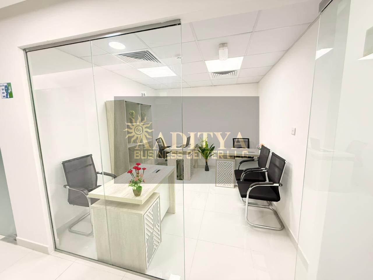 Office for Rent with Fully Furnished Near Metro