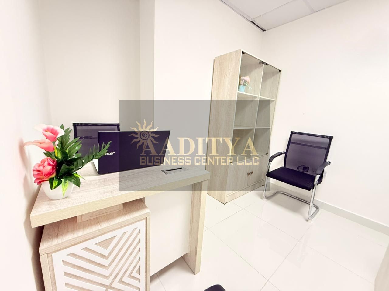 Office with Furniture for Rent with Free Utility No Commission