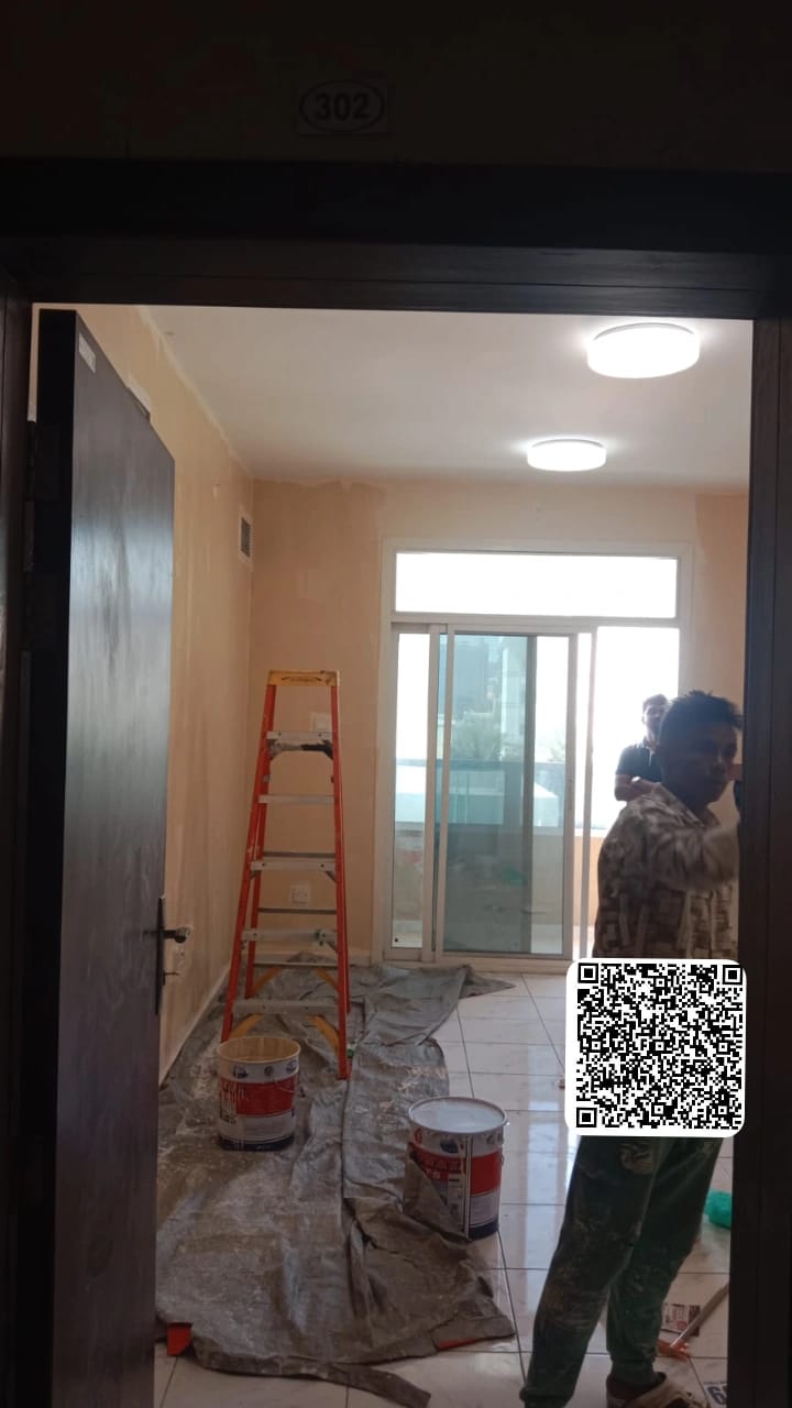For annual rent in Ajman One bedroom and living room with a balcony In Liwara, on Al Mina Street, near the fish market