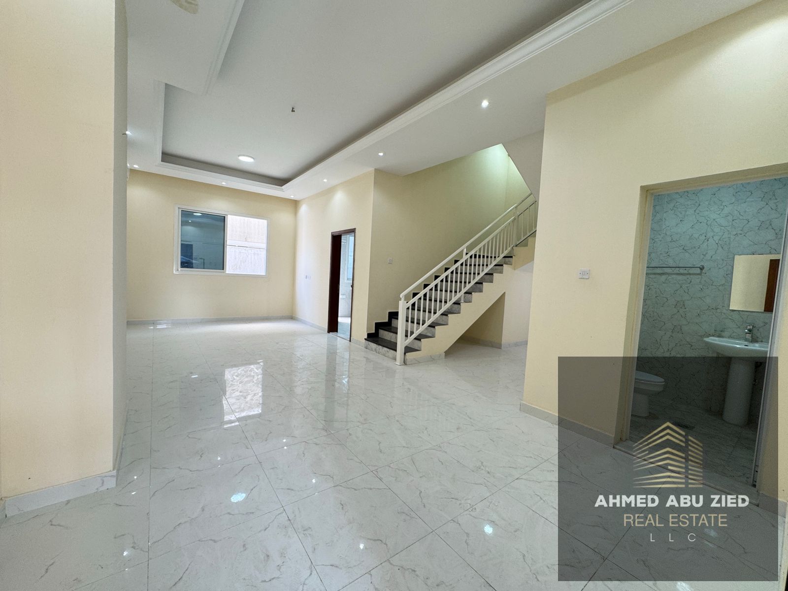 Largest townhouse in Al Zahya, consisting of two floors in a prime and vibrant strategic location. Property Features: Spacious majlis + large living