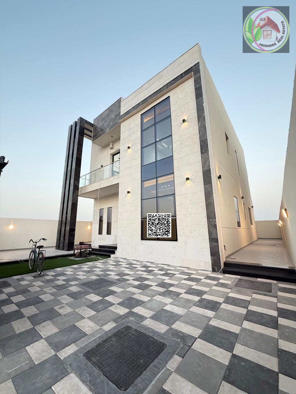 Villa for sale Includes registration fees Prime location Opposite the mosque