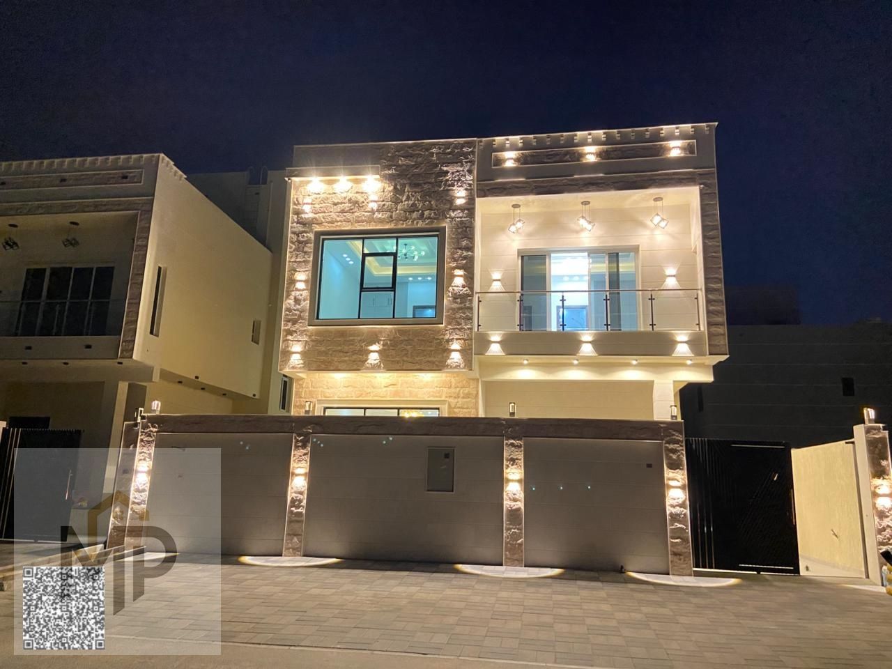 "A luxurious European-style villa – two floors and a roof – at a negotiable price including registration and ownership fees. "