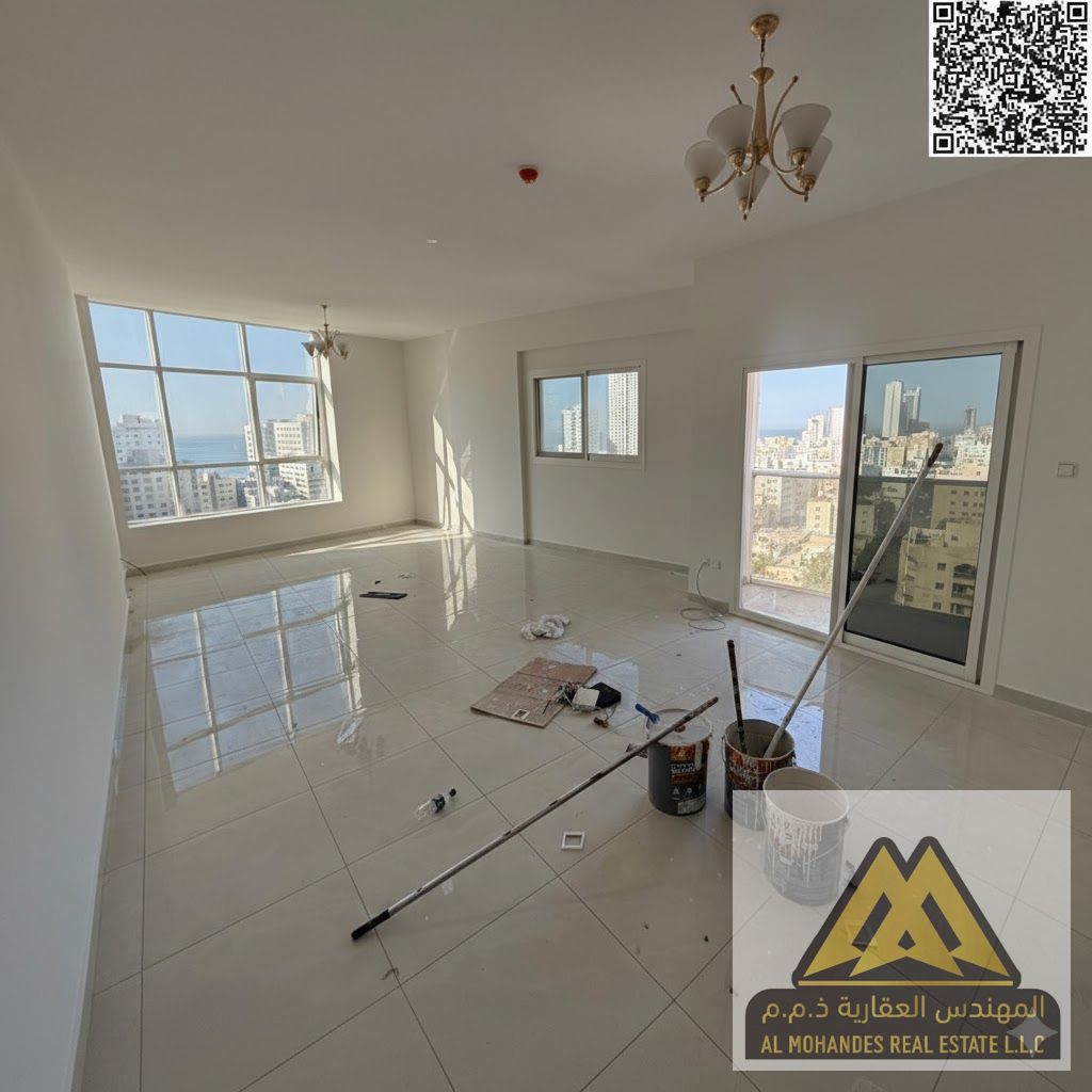 Very spacious apartments | New tower | 2 balconies | 4 bathrooms | Top-of-the-line kitchen | Includes free parking | Easy access to Dubai and Sharjah