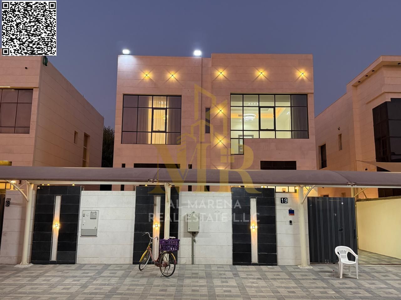 With electricity, water, and air conditioning, own your dream villa and invest in a luxurious villa in the heart of Al Zahia!