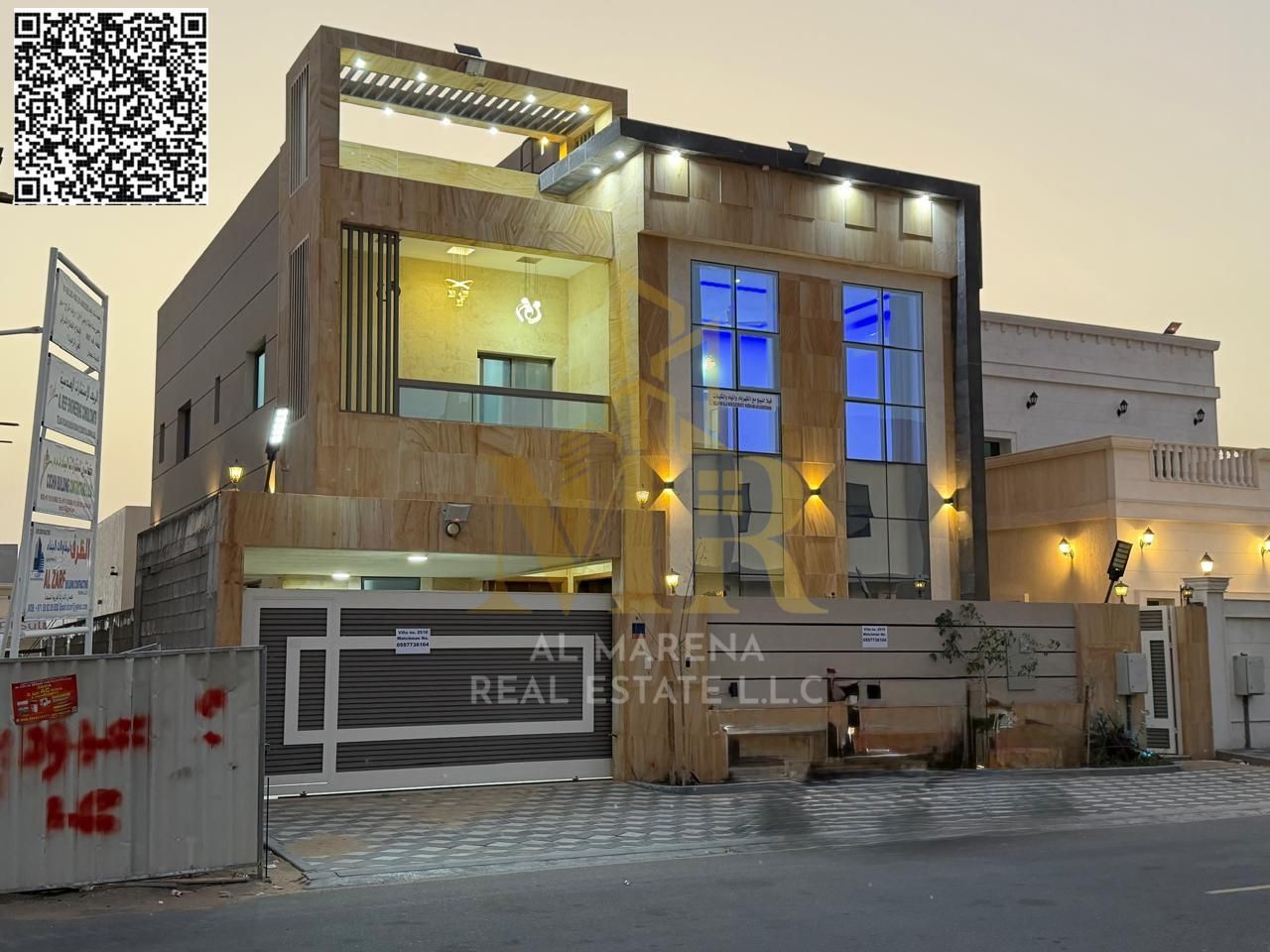 With electricity, water, and air conditioning, own your dream villa and invest in a luxurious villa in the heart of Al Zahia!