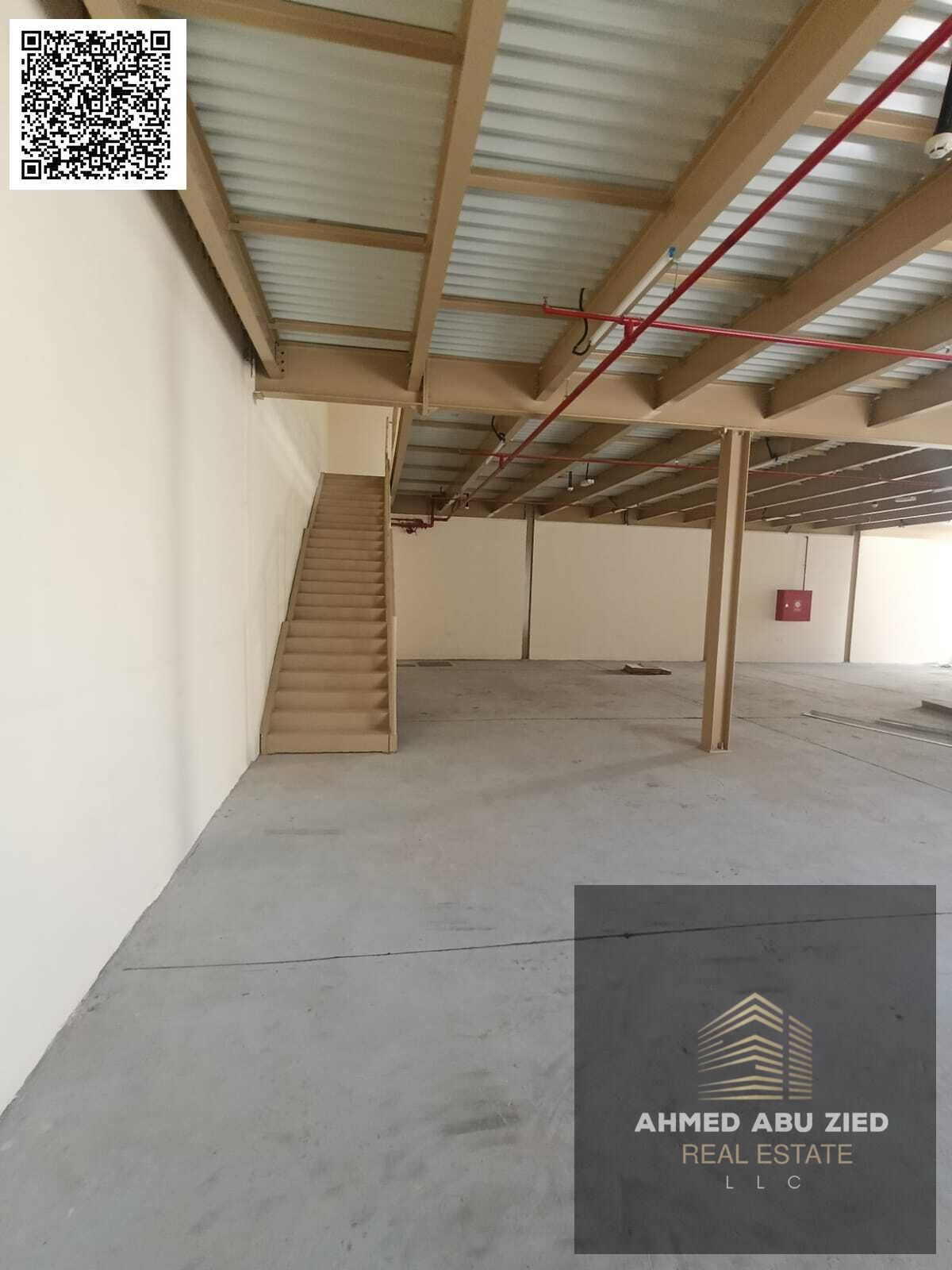 3000 sq ft warehouse for rent in Al Jurf Industrial Area 2 on a main road – 30KW electricity and ready weighbridge – close to Mohammed Bin Zayed Road
