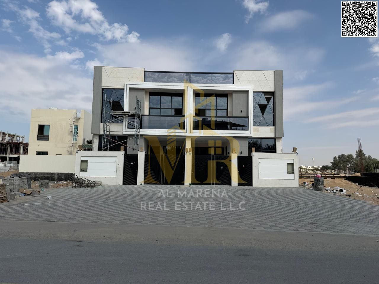 Distinctive villa for sale in Al Yasmeen on a 1,800 sqft land plot, consisting of two floors with a practical layout ideal for families seeking comfor