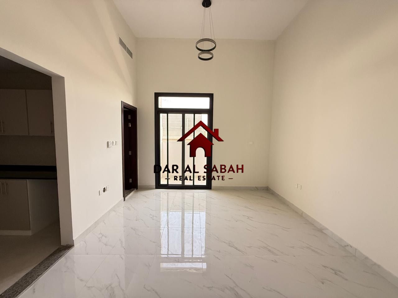 With balcony/with trace/deposit cash/4 cheques payment/ very huge apartment/Easy asses to dubai