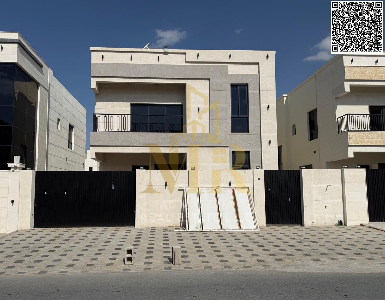 Modern Villa for Sale in Al Bahia – Ajman 5 Master Bedrooms | Majlis & Living Room | Modern Kitchen | Prime Residential Area