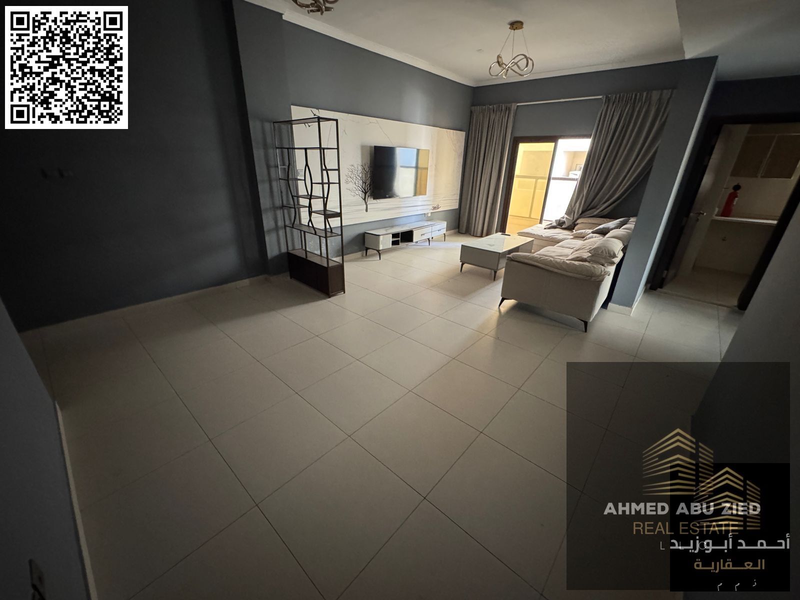 Spacious 2BR apartment with balcony & central AC in Al Rawda 2 | New building | Near Sheikh Ammar St | AED 39K yearly