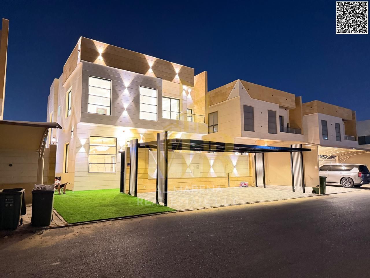 Distinctive resale villa in Al Yasmeen set on a 3,014 sqft land plot, consisting of two floors with a practical layout and spacious design, ideal for
