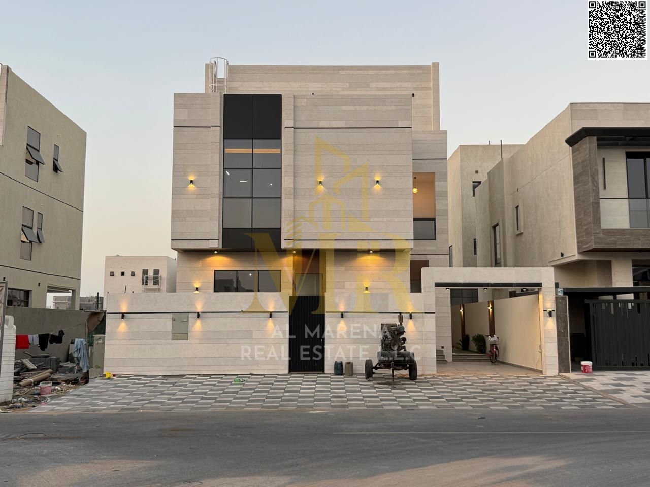 Luxury Villa for Sale in Al Bahia – Prime Location Opposite Mosque Two Floors + Rooftop | 7 Master Bedrooms | Majlis & Two Living Rooms | Privat