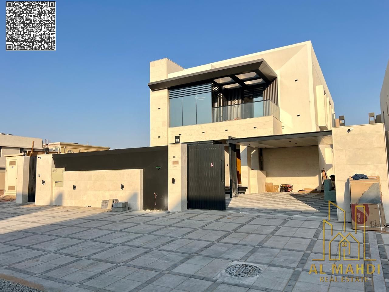 Al Muwaihat 3, 5-room villa with electricity, water, and AC