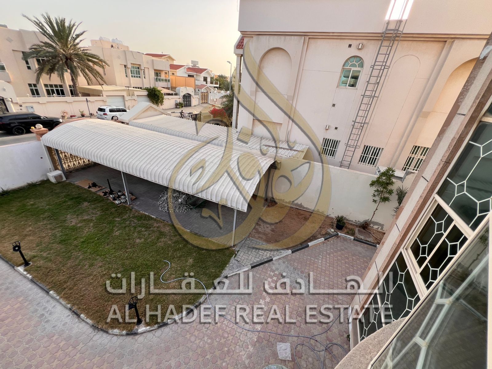 Detached villa for rent in Sharqan – Sharjah | Large swimming pool and garden A unique opportunity to live in a spacious detached villa in the Sha