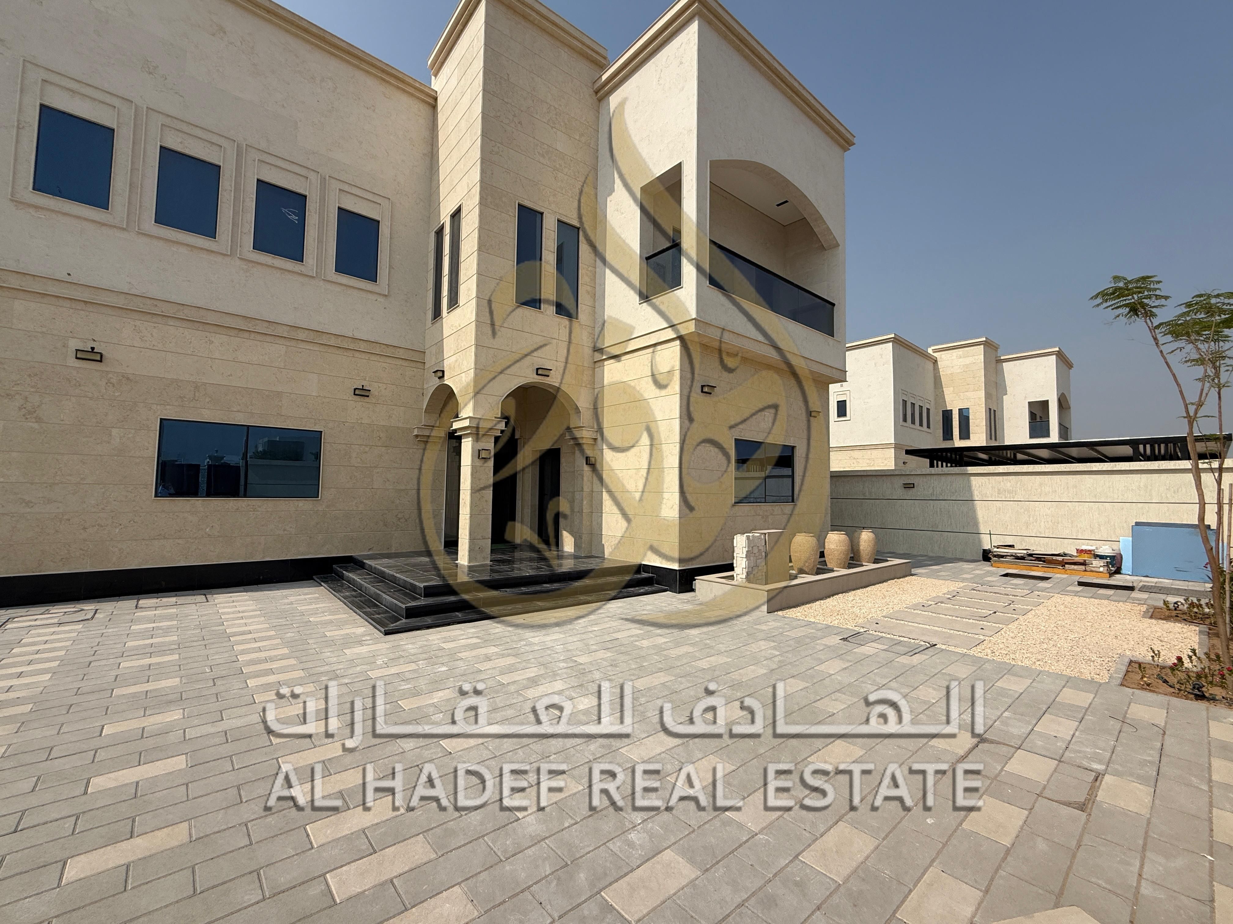 Luxury villa for sale in Sharjah – Al Hooshi | Modern finishes and elevator A unique opportunity to own property in one of Sharjah's most prestigi