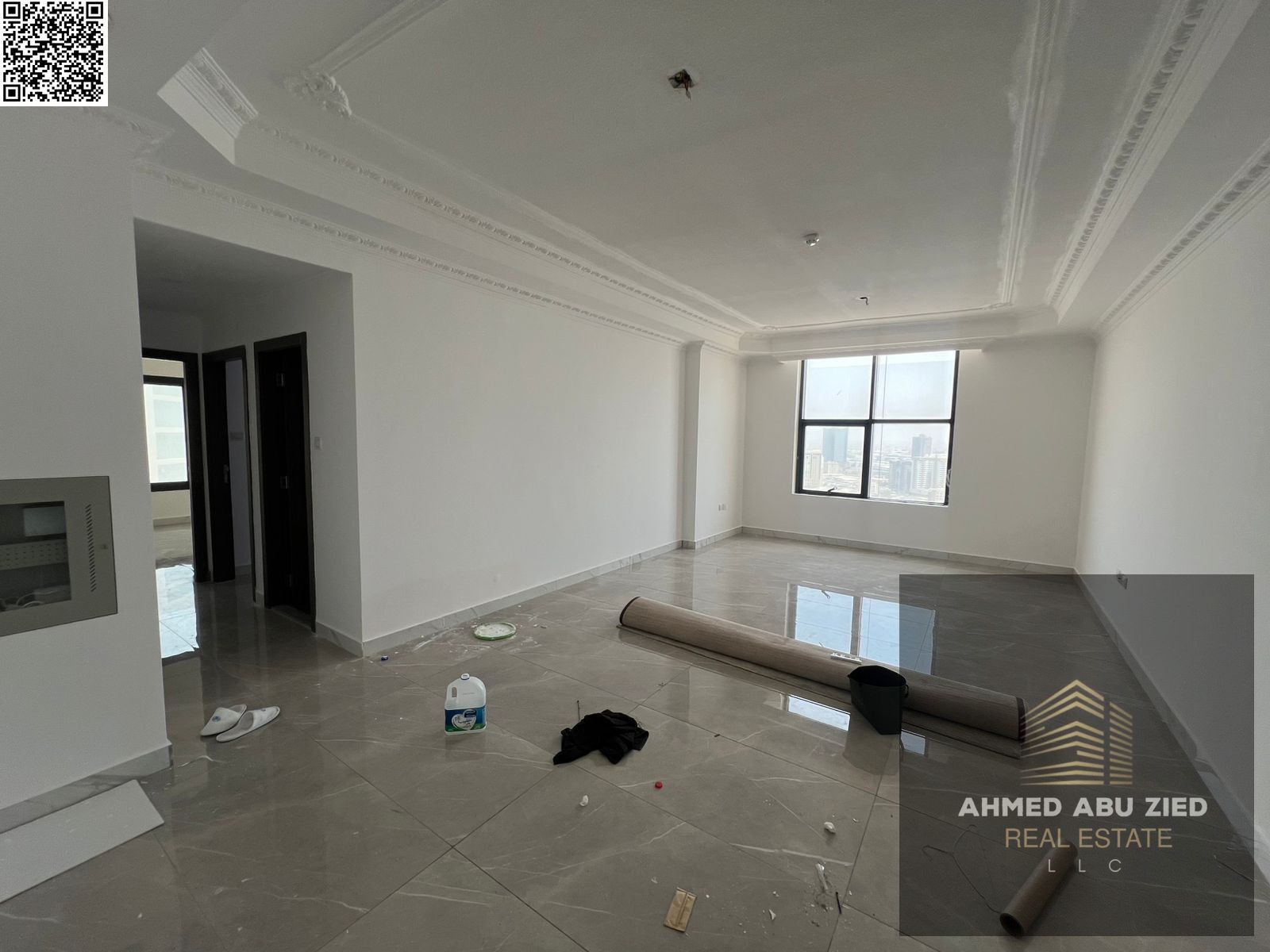 Luxury two-bedroom apartment with a living room for annual rent - Two master bedrooms - Excellent living room - Three bathrooms - Gym, swimming pool,