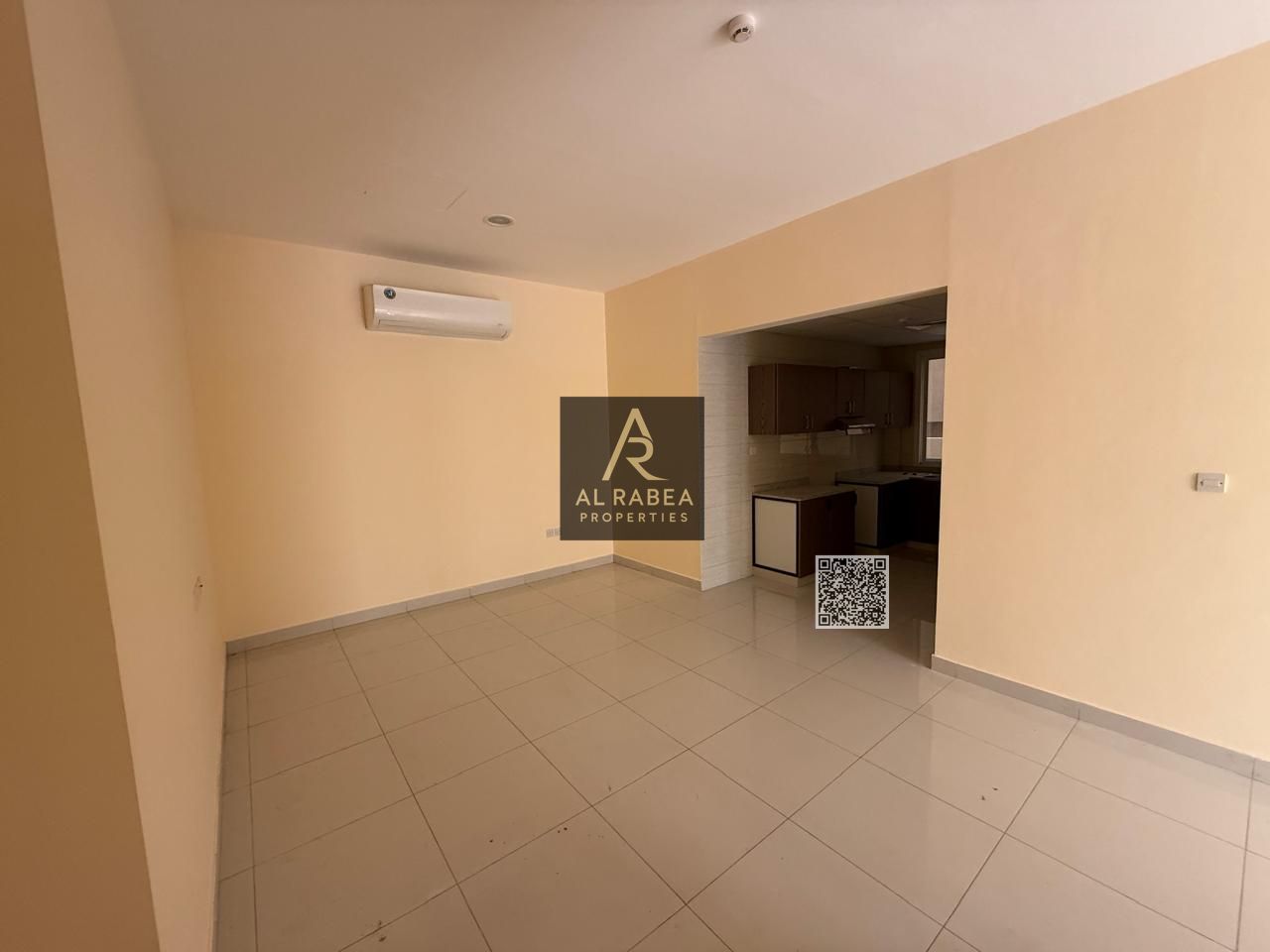 First tenant in Ajman, in a very prime location. Studio apartment with separate kitchen, for families only.