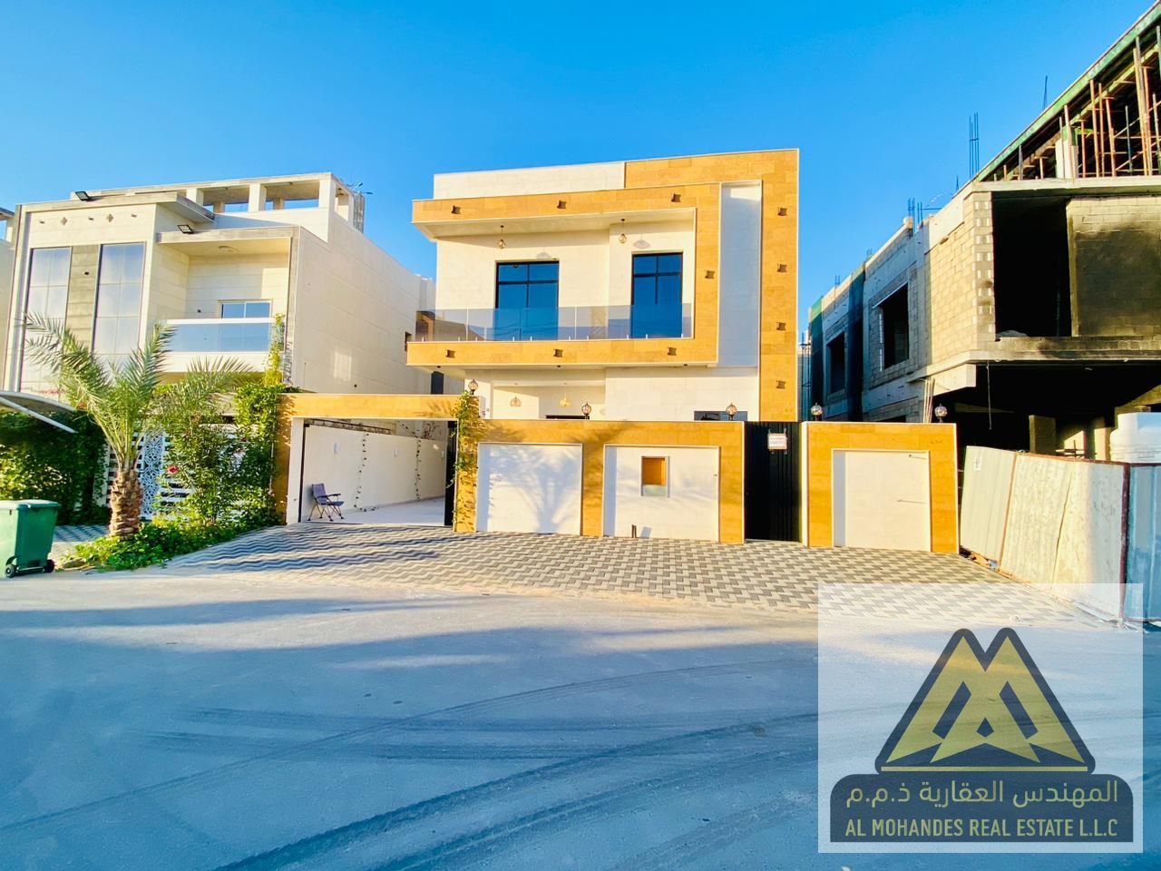 Villa for Sale in Al Yasmeen Ajman – 5 Bedrooms + Majlis + Living Room + Maid’s Room + Fully Equipped Kitchen, Land 3,014 sq. ft. , Price AED 1,750,000