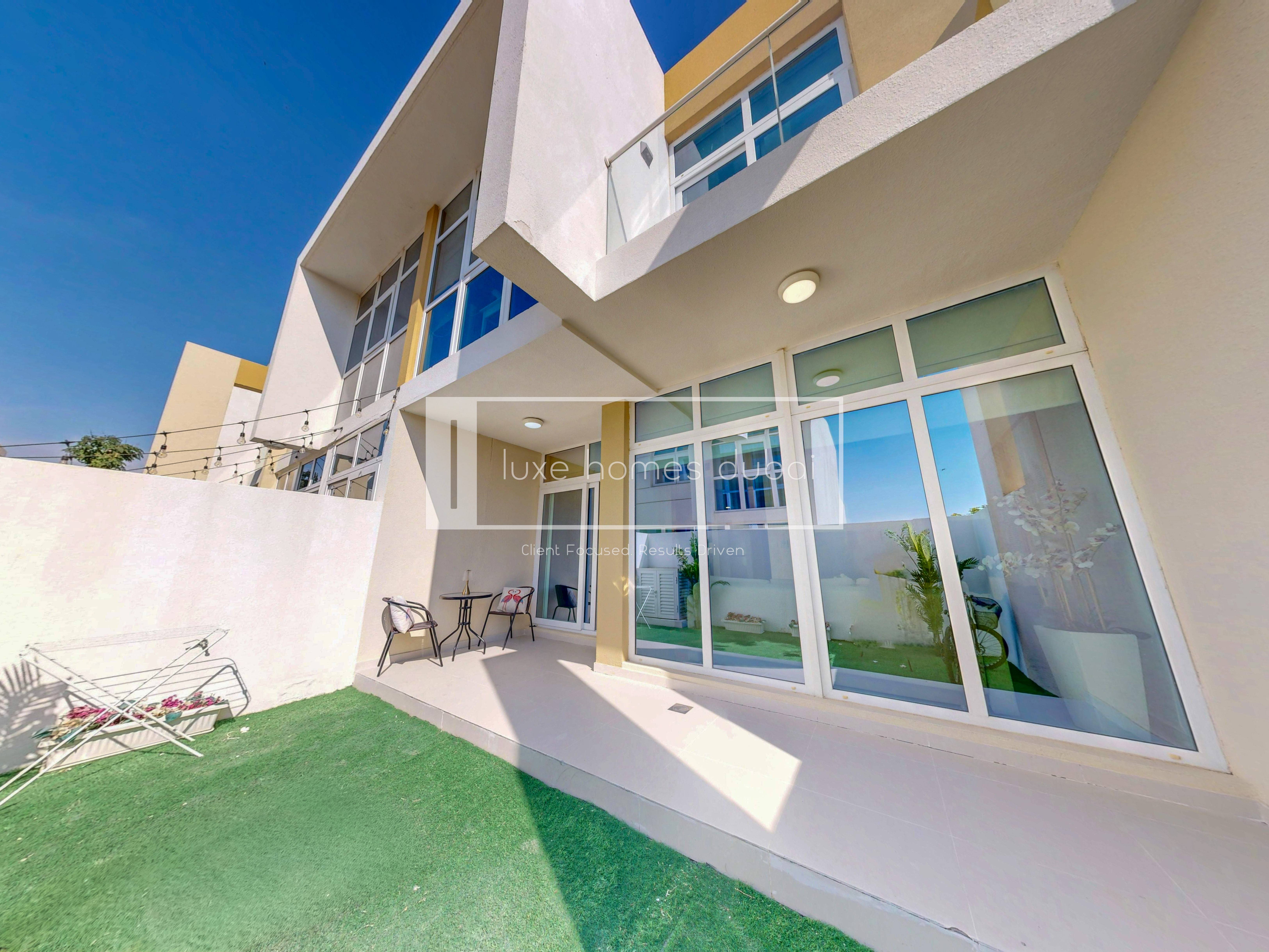 Fully Furnished | 3BR+Garden Townhouse | Ready