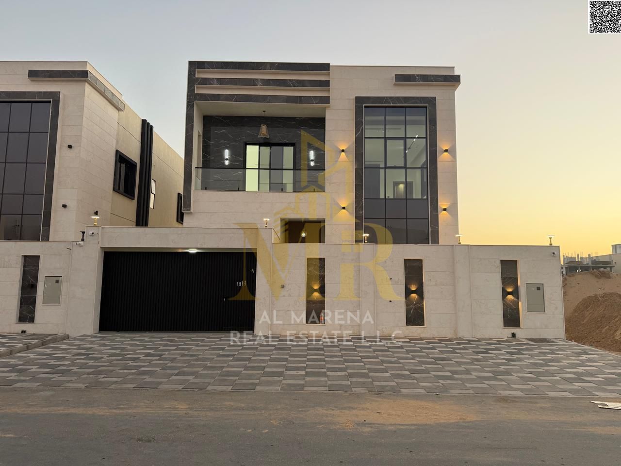 A rare investment opportunity in Ajman: a luxurious villa with a modern design in Al Bahia – a prime location close to amenities.