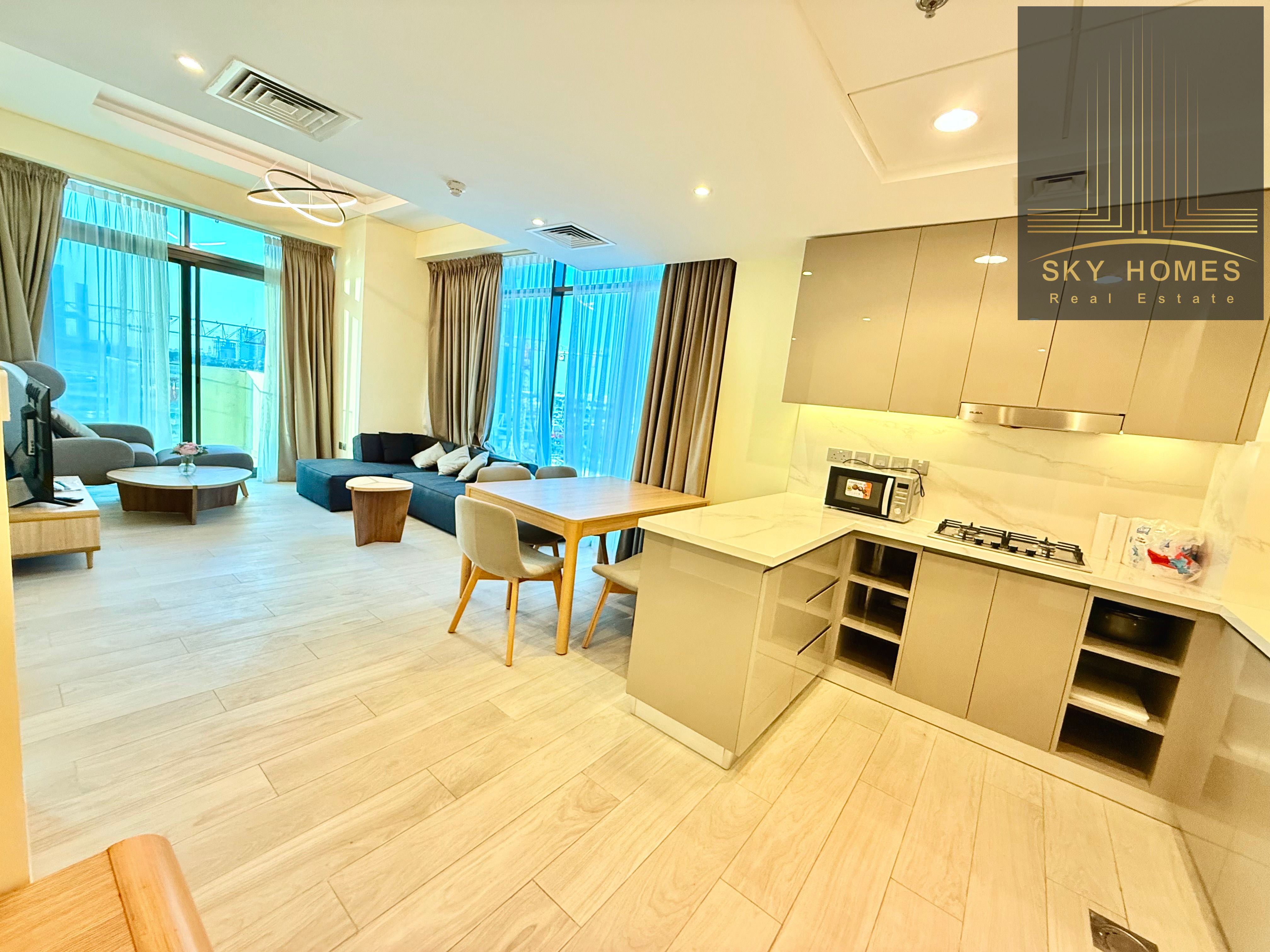 Hot Offer Huge Size 1Bedroom Apartment Available Full Open View Burj View Rent 80k 750 Sft