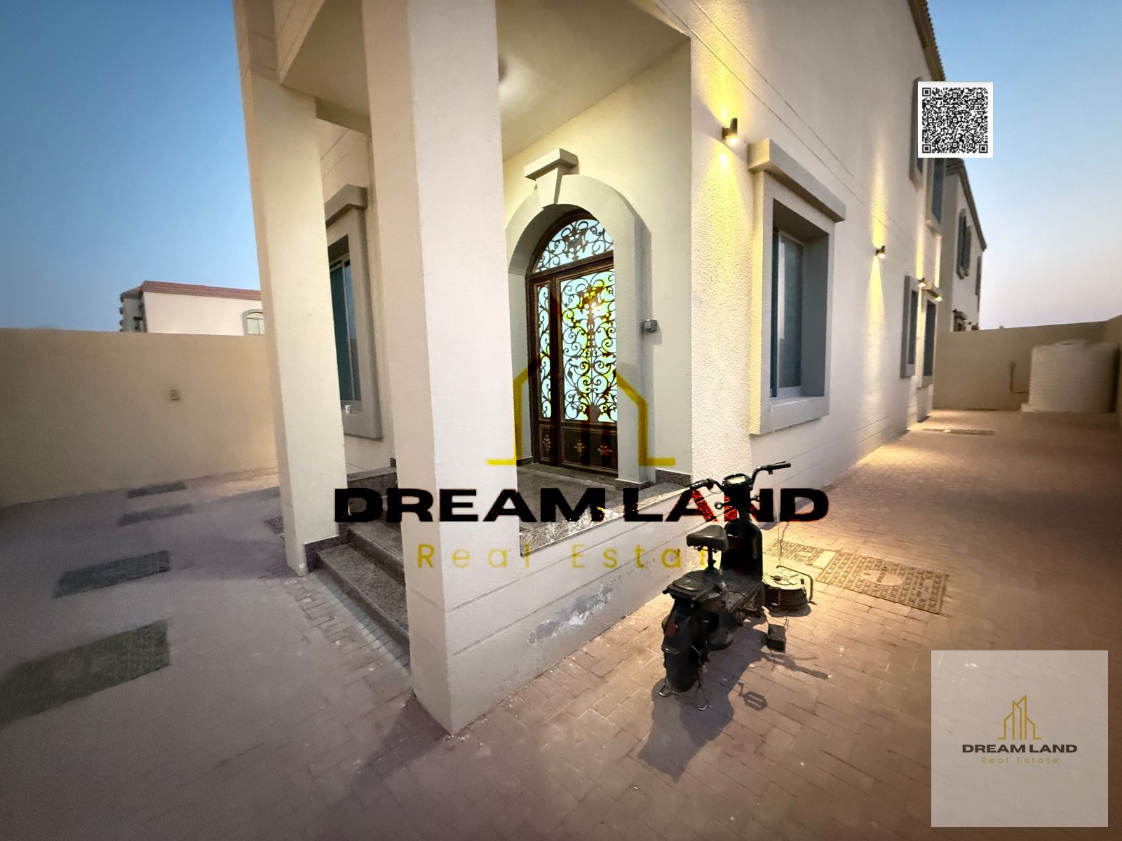 Including water, elc, and AC, Amazing villa, consists of 4 master bedrooms with built in wardrobes and 2 reception halls, now for sale