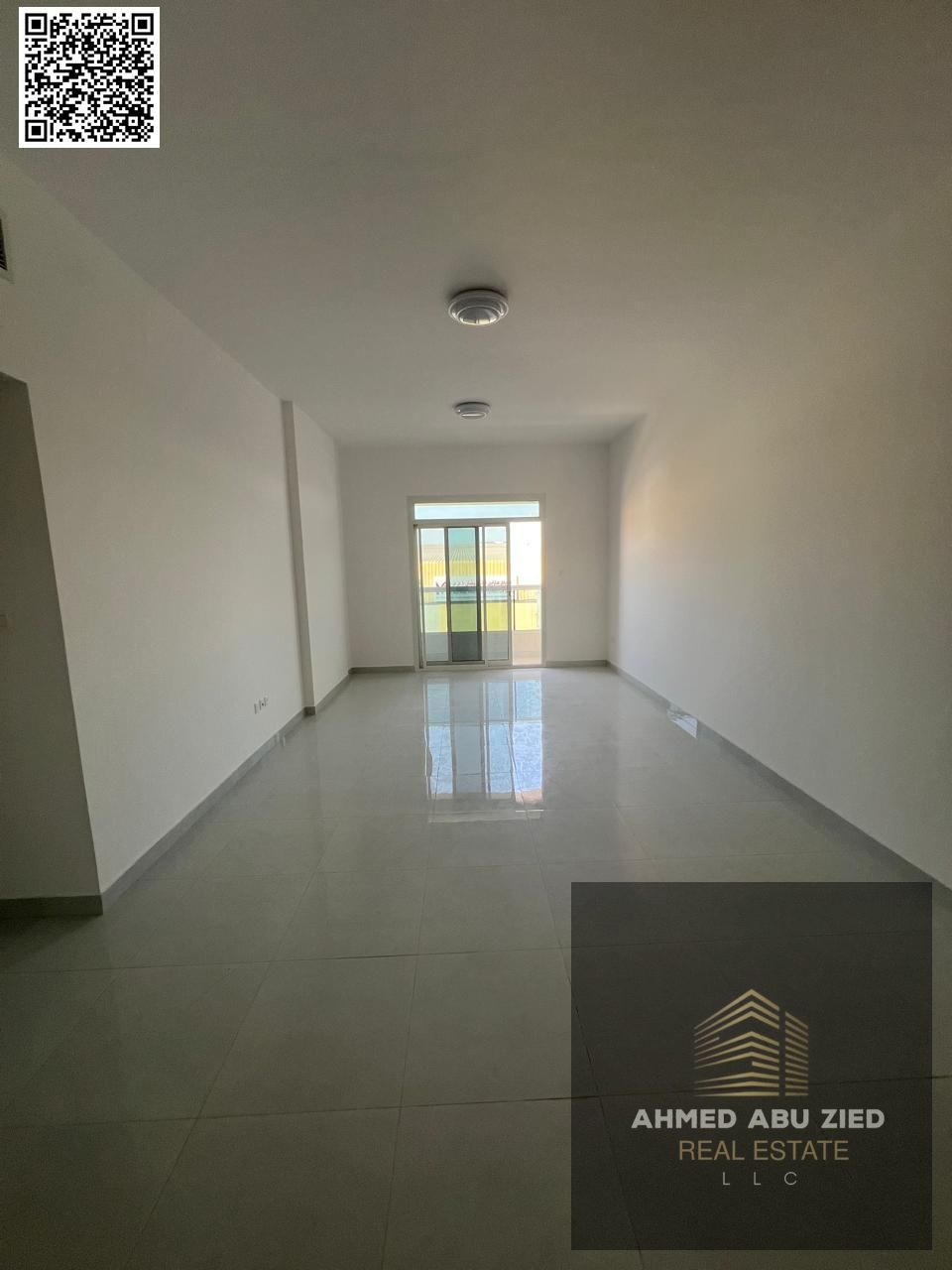 Two-bedroom apartment for annual rent in Al Jurf. Two master bedrooms, three bathrooms, balcony, laundry room. Price: AED 47,000. Security deposit: AE