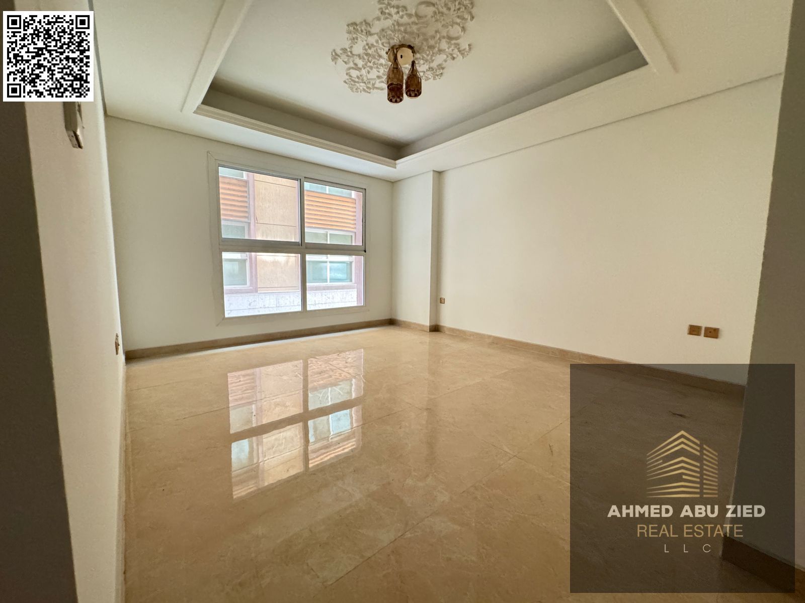 First occupancy with one month free in Al Muwaihat 3. Apartment consisting of a master bedroom, equipped kitchen, and two bathrooms. Best price. Full