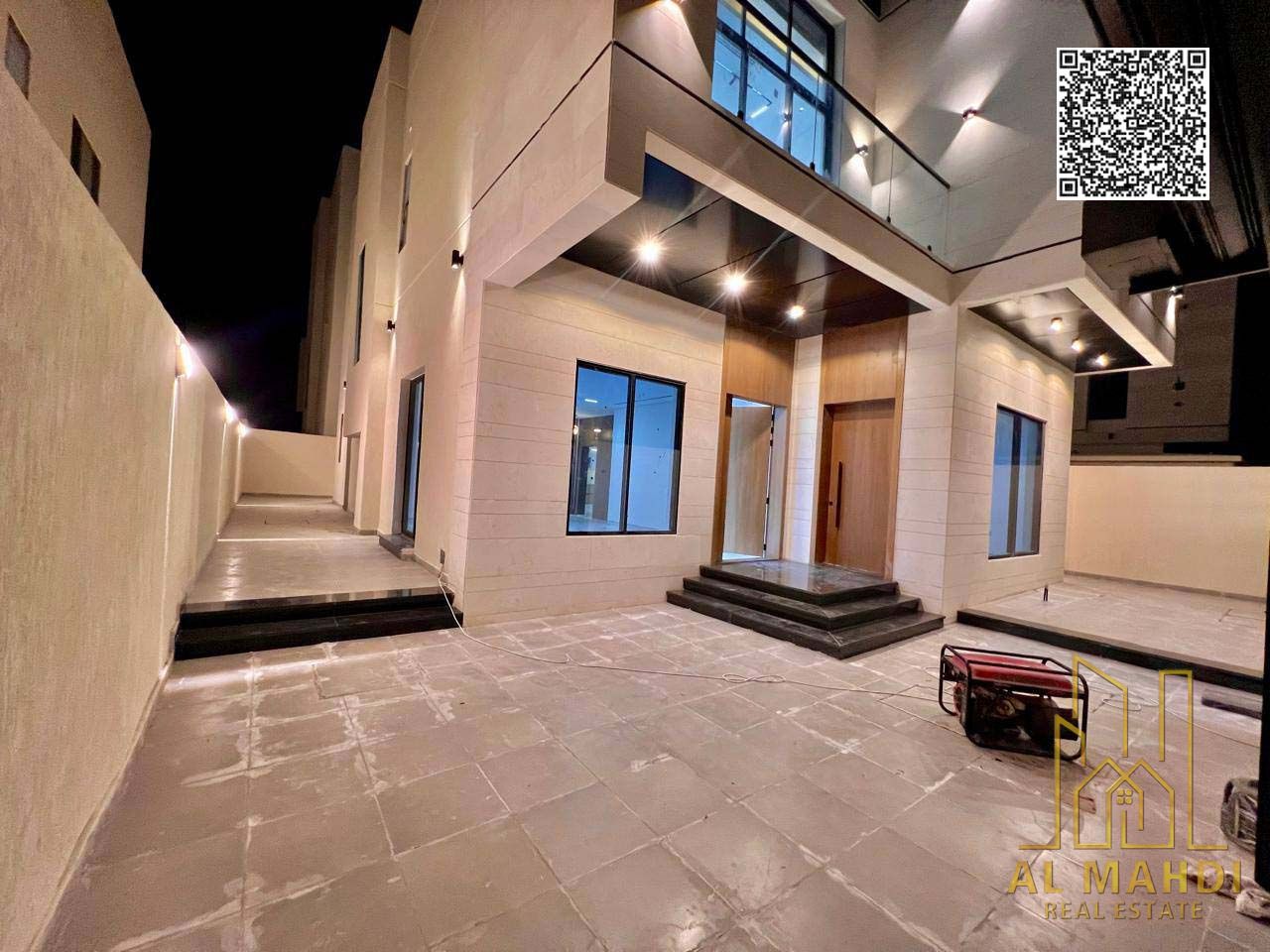 Luxury villa with 4 bedrooms in Al Helio Ajman including registration fees and central AC – prime family living opportunity