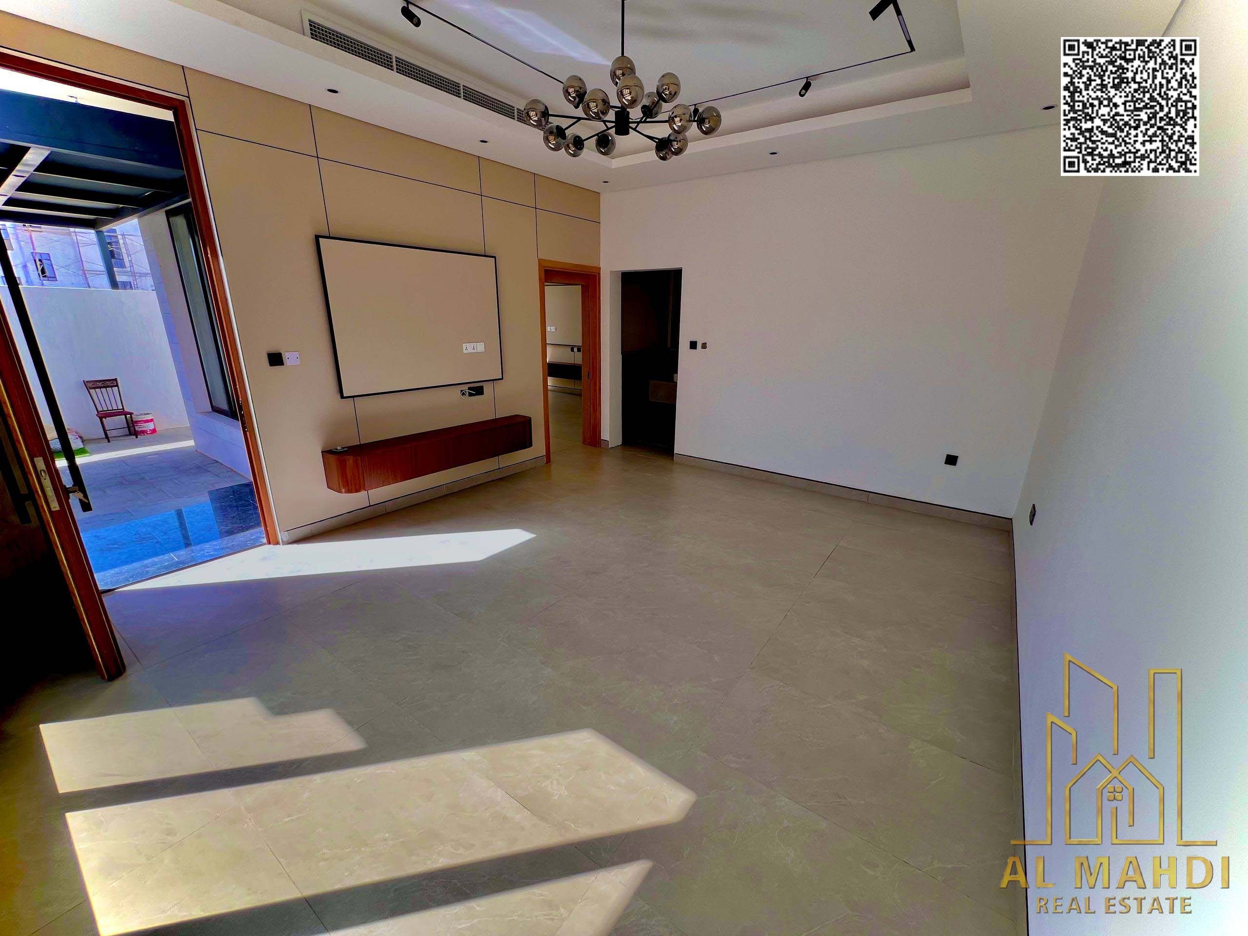 Luxury villa with elegant finishing and rooftop in a fully residential community in Al Yasmeen Ajman