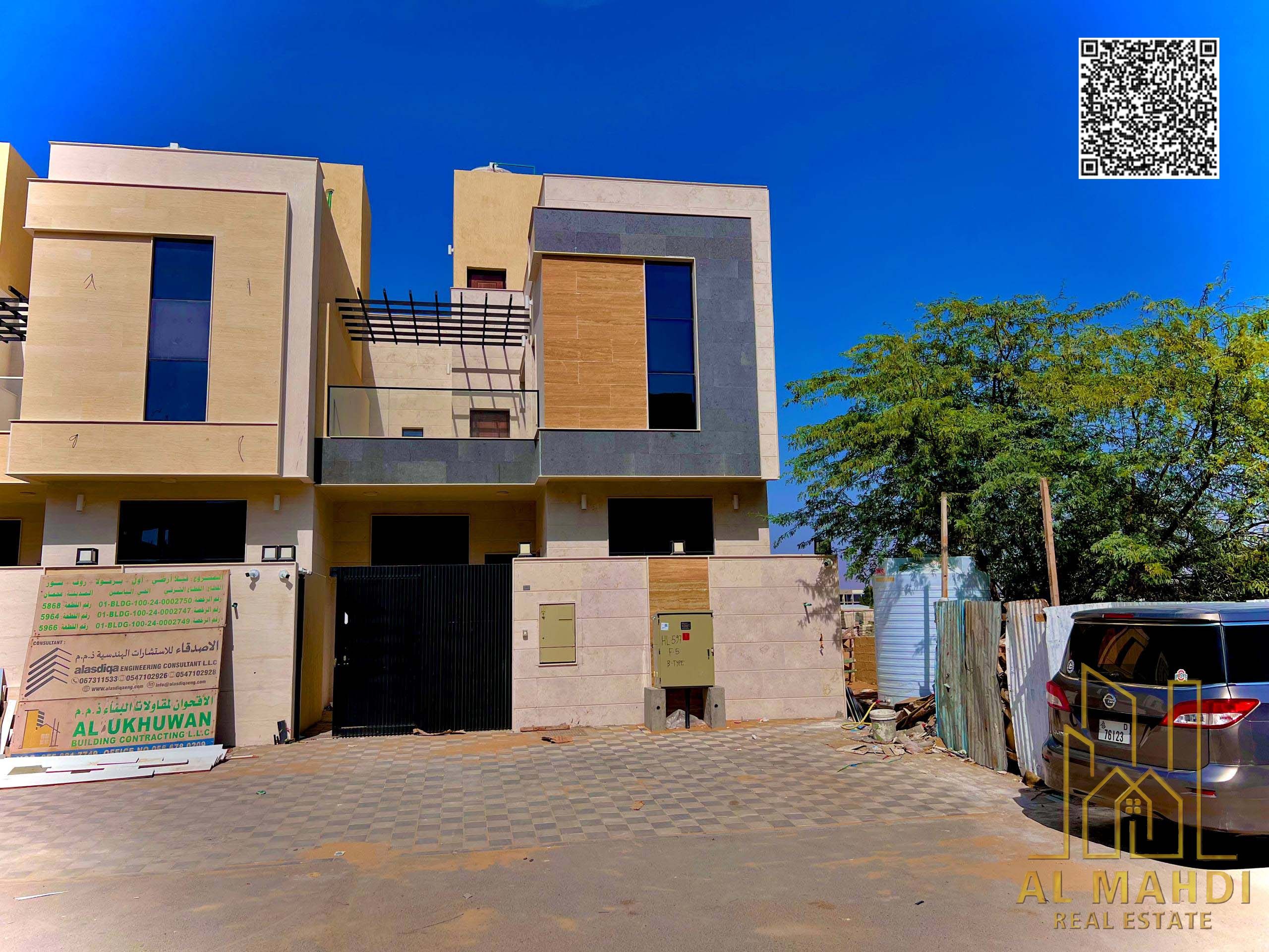 Luxury townhouse with 3 bedrooms and rooftop in Al Yasmeen Ajman – prime family living opportunity