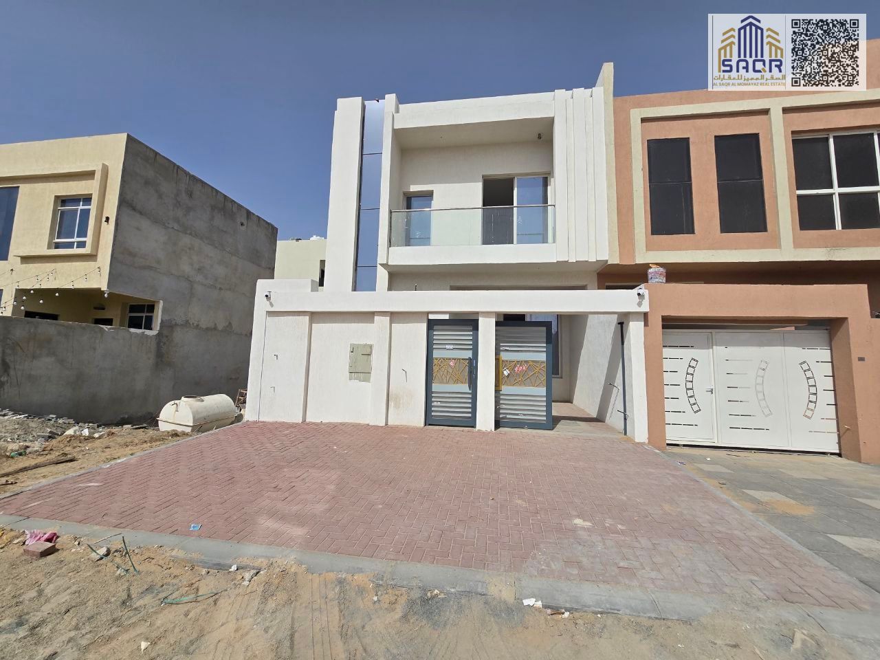 Villa for sale on the main street next to Al Safir Mall, Al Zahia