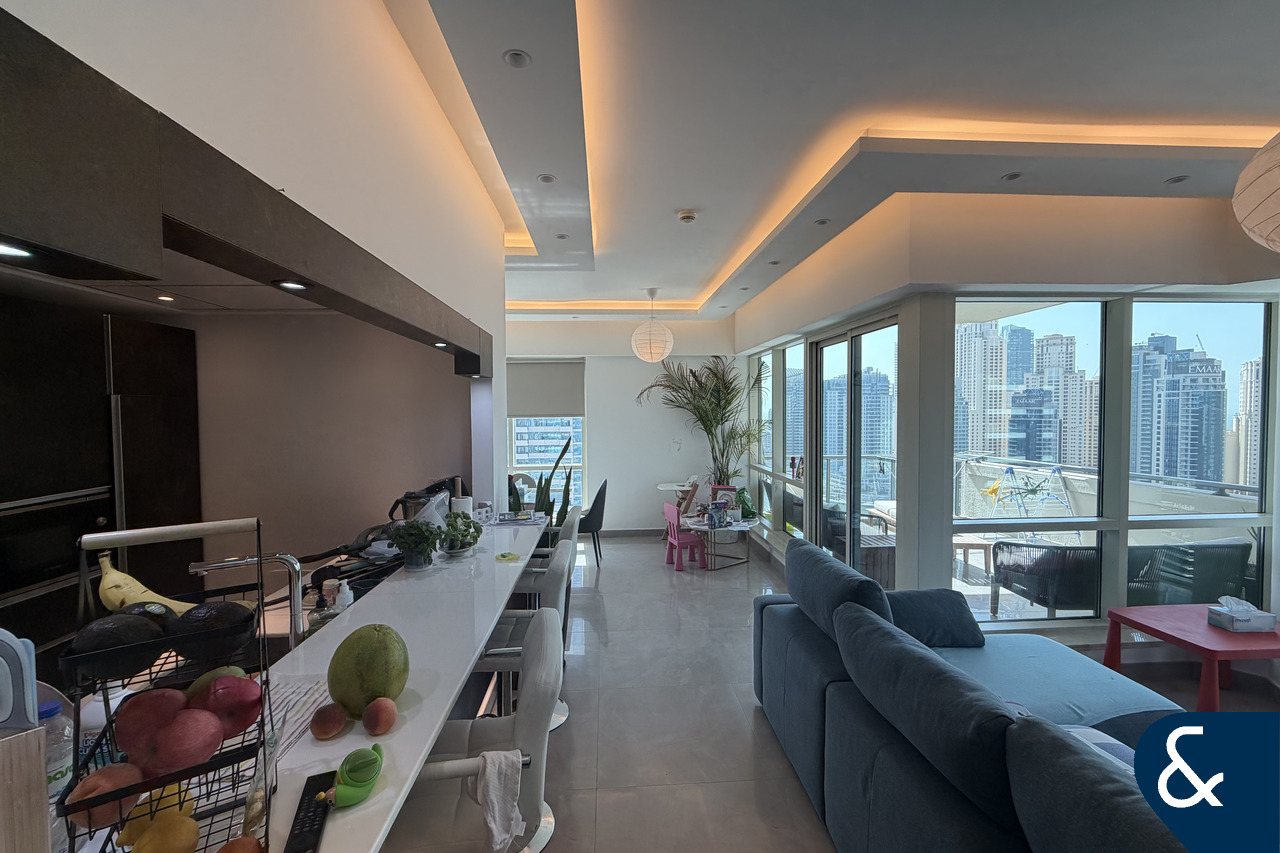 Huge Layout | Marina Views | Unfurnished