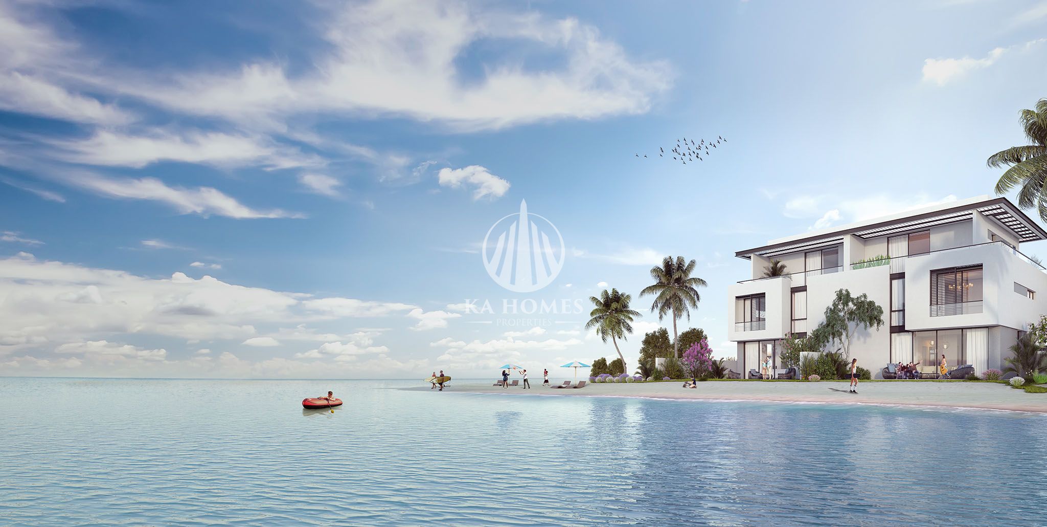 Hot Deal: Discount on registration and maintenance fees - Fully furnished villa - Villa on 4-year installments - Ready-to-move-in villa with sea view