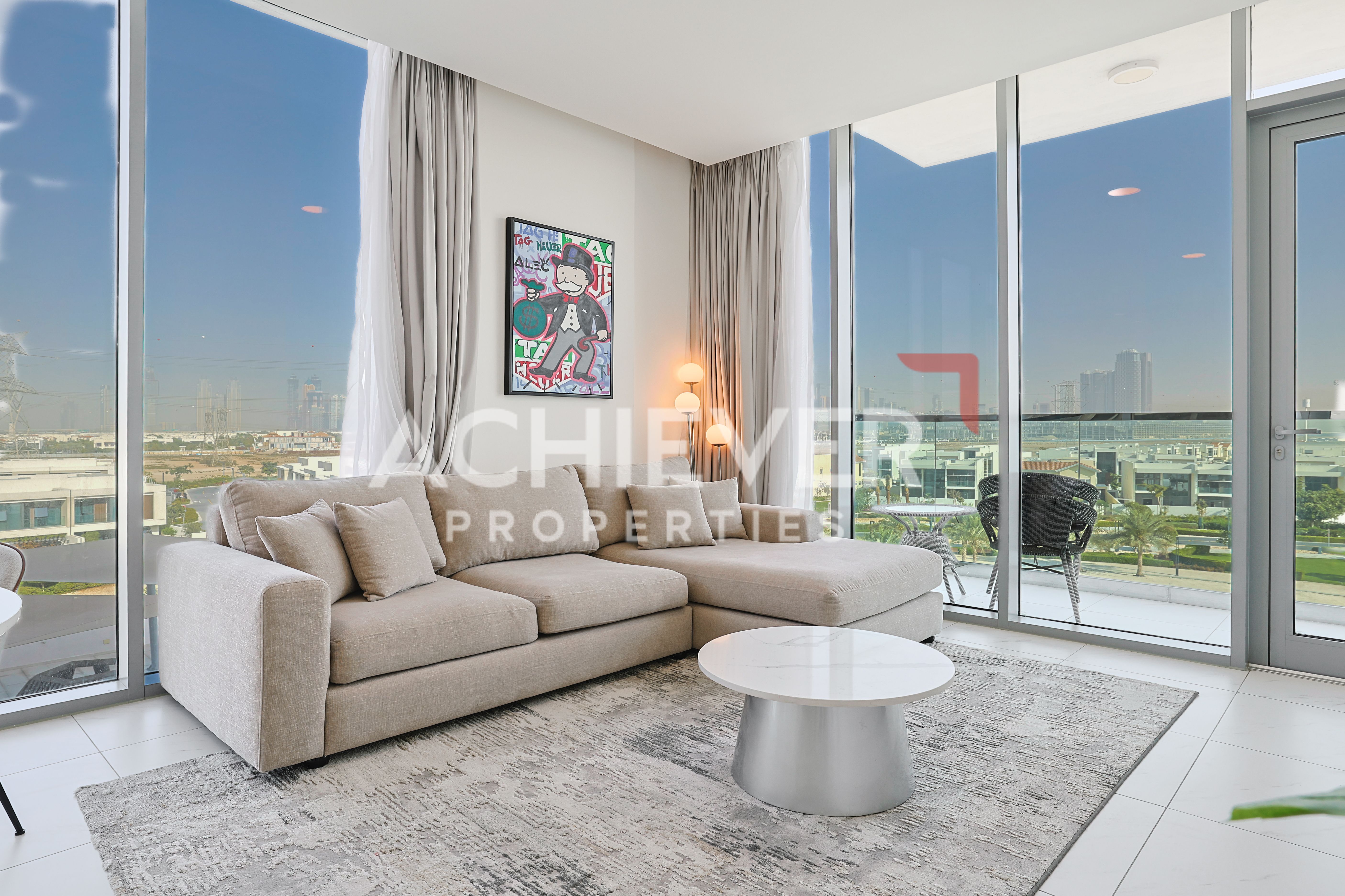 Luxury 1BR Balcony Unit | Furnished |Ready to Move
