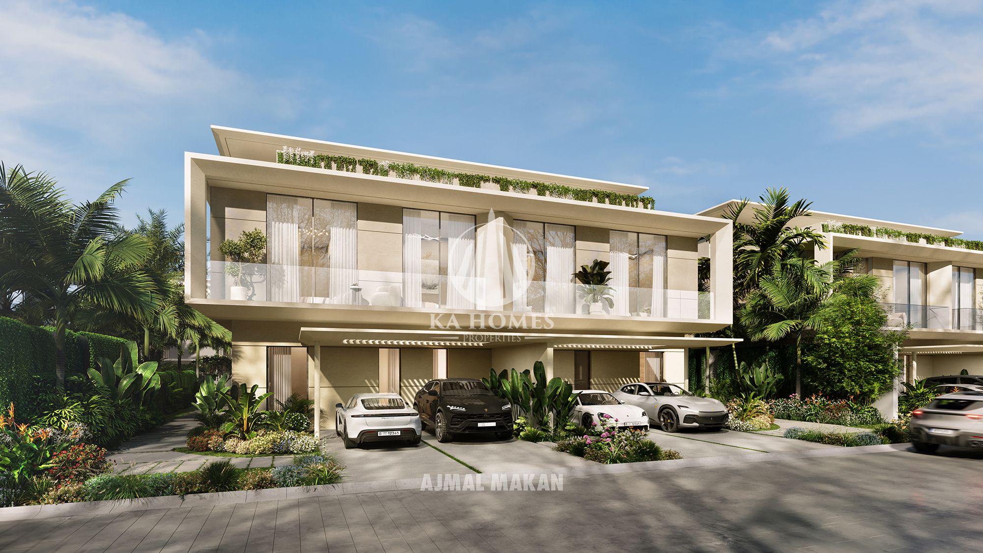 Luxury by the sea | 6-bedroom villa with high-end specifications and spacious areas
