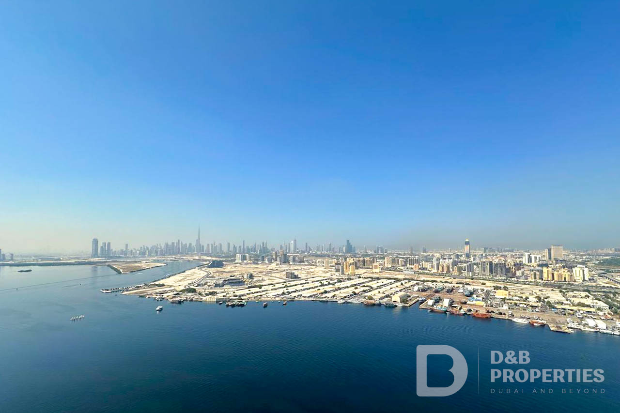 Downtown Skyline and Sea View | Furnished