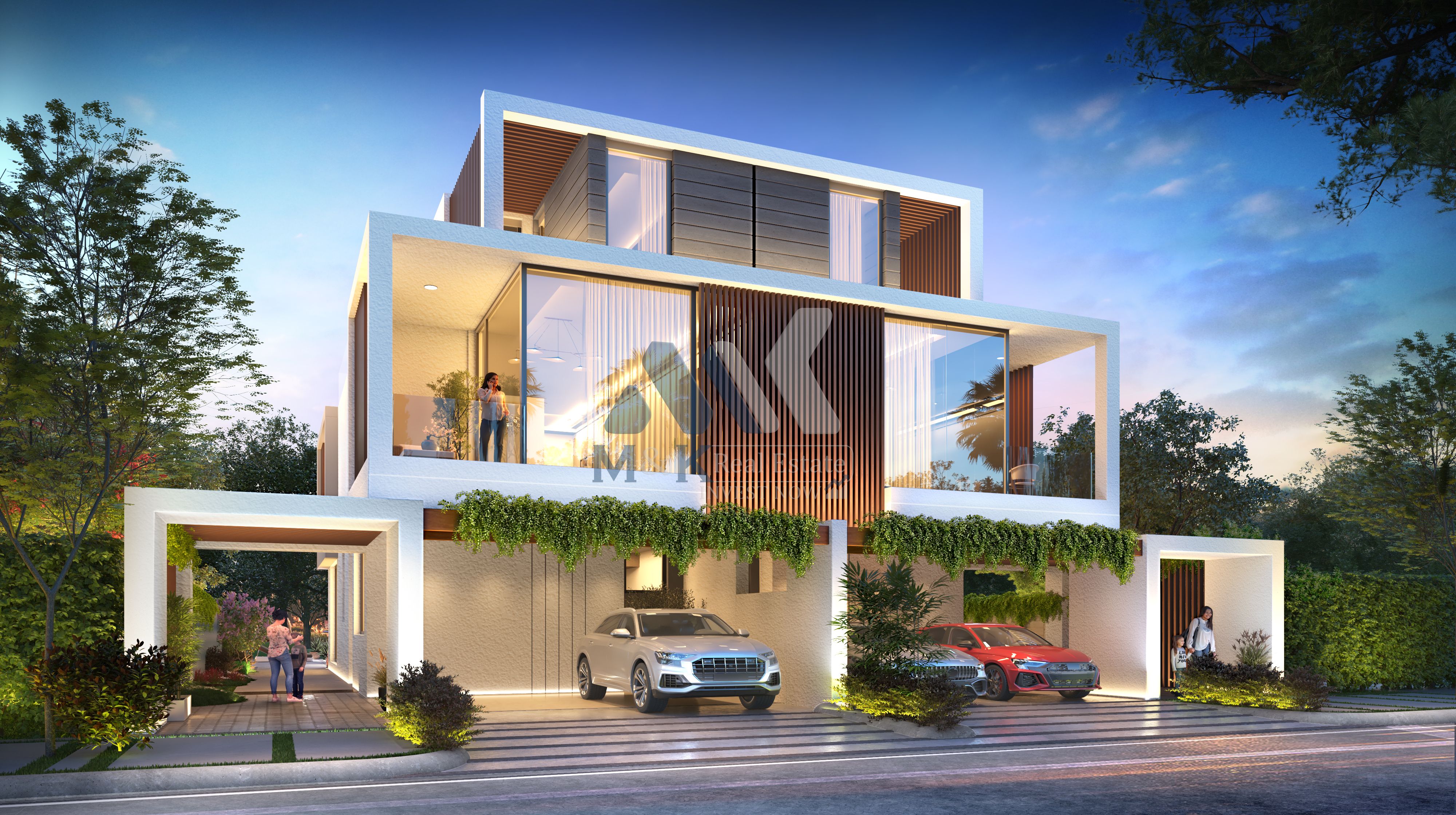 Genuine Resale | Luxury Twin Villa / 5 BR + Maid Room