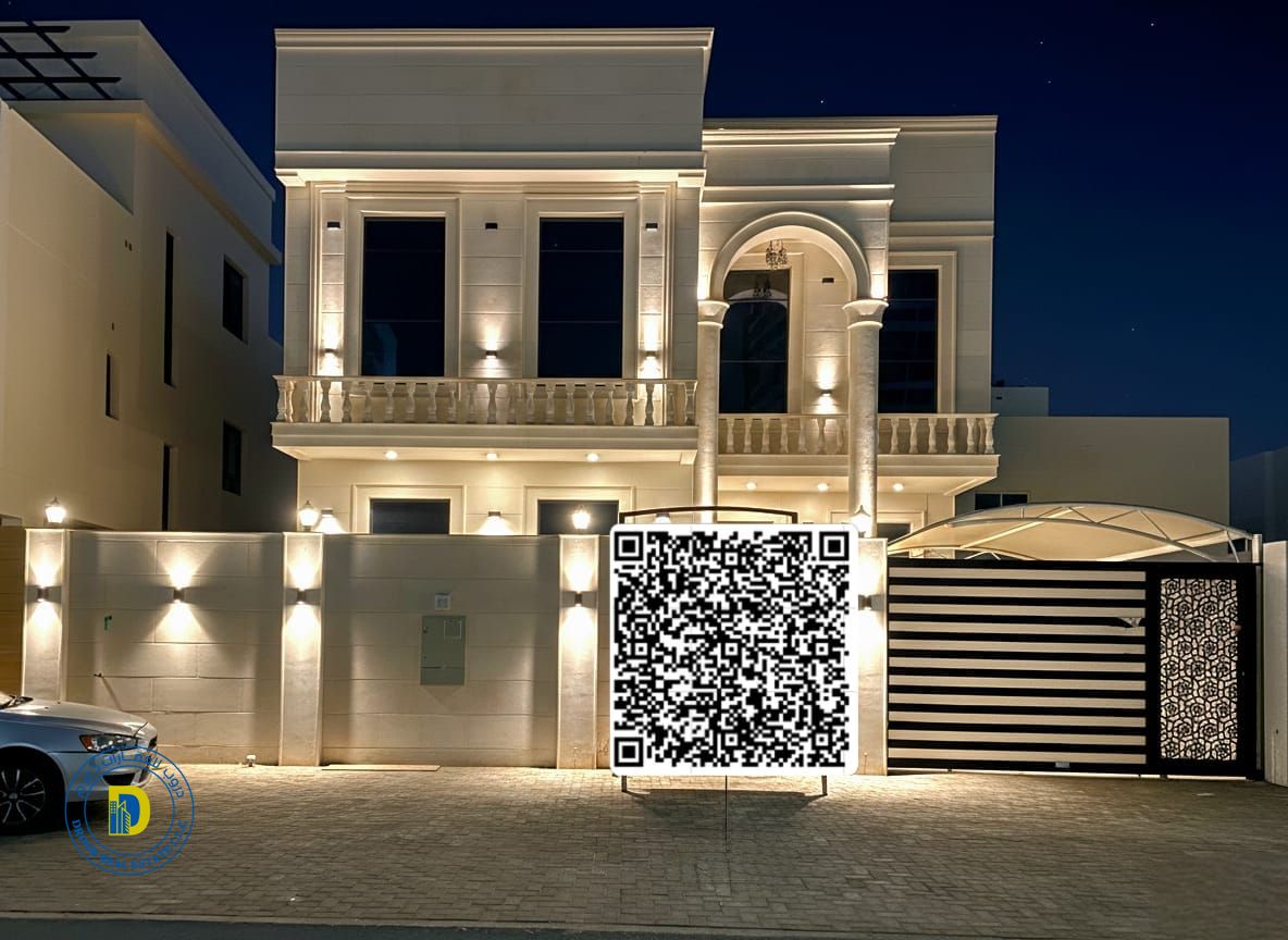 Al Helio 2, Ajman, a 5-bedroom villa including registration fees, bank financing, freehold ownership for all nationalities.